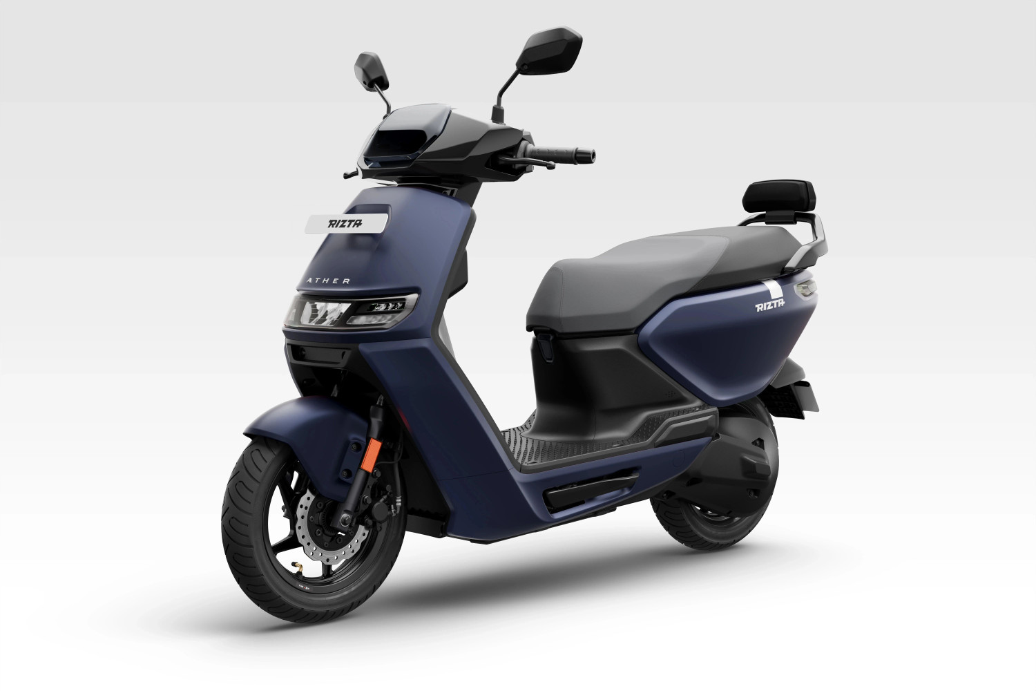 Image of Ather Rizta Z 2.7 kWh Pangong Blue Mono Booking for Ex-Showroom Price (with Portable Charger, Pangong Blue Mono)