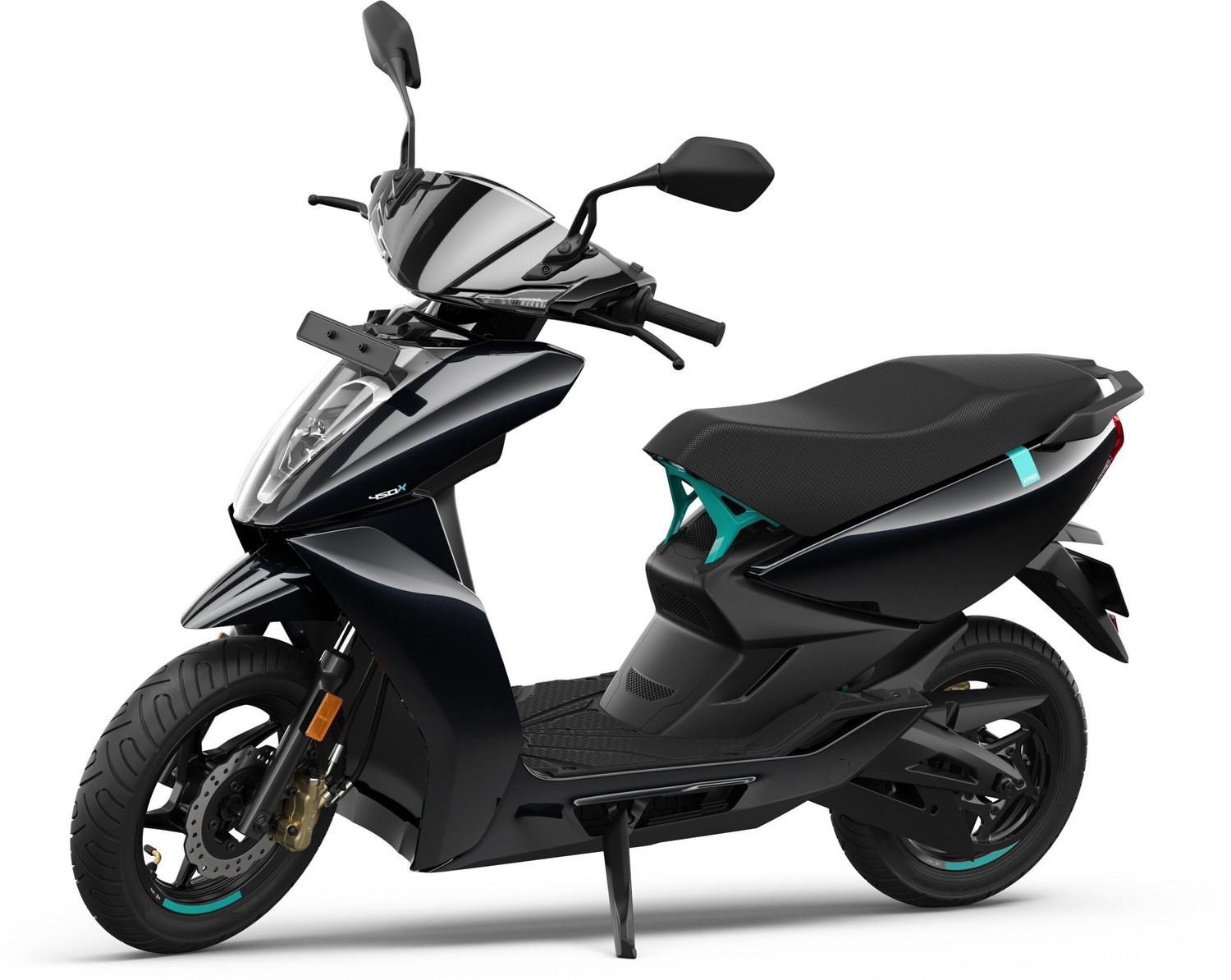 Image of Ather 450X Booking for Ex-Showroom Price (With Charger, Cosmic Black)