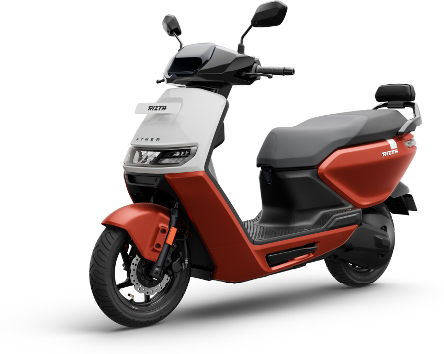 Image of Ather Rizta Z 123KM IDC range terracotta red Duo Booking for Ex-Showroom Price (with Portable Charger, Terracotta Red Duo)