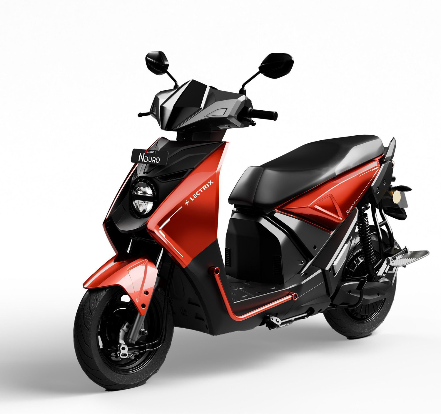 Image of Lectrix Nduro 2.0 Booking for Ex-Showroom Price (With Charger, Solar Red)
