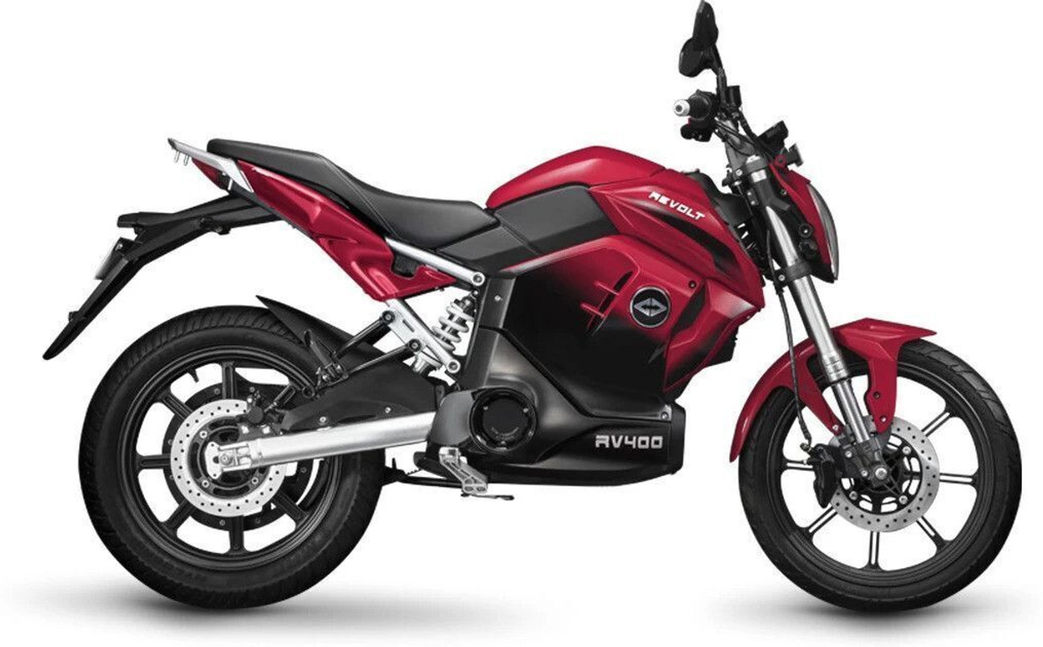 Image of Revolt Motors RV400 Booking for Ex-Showroom Price (With Charger, Eclipse Red)