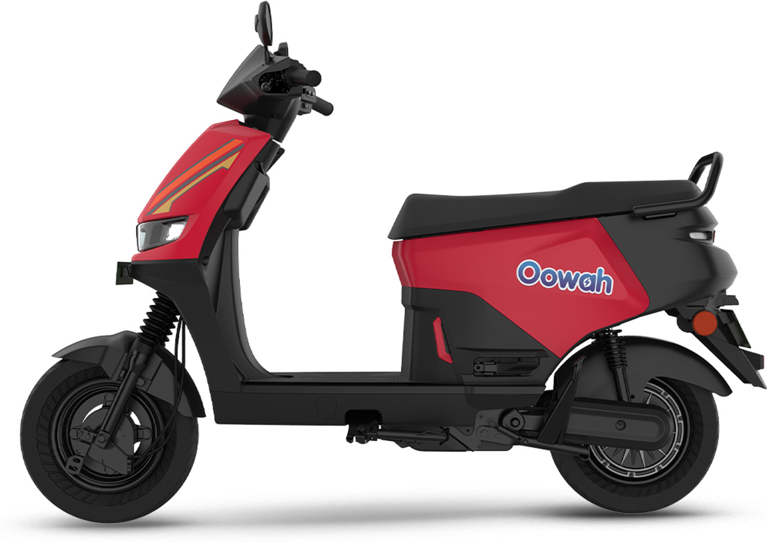 Image of BGauss Oowah Max Plus Booking for Ex-Showroom Price (With Charger, ZESTY RED)