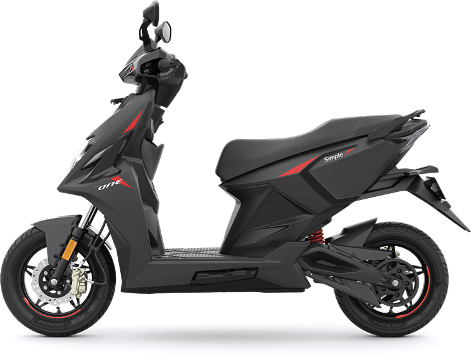 Image of Simple OneS 3.7 kW Booking for Ex-Showroom Price (with Portable Charger, Brazen Black)