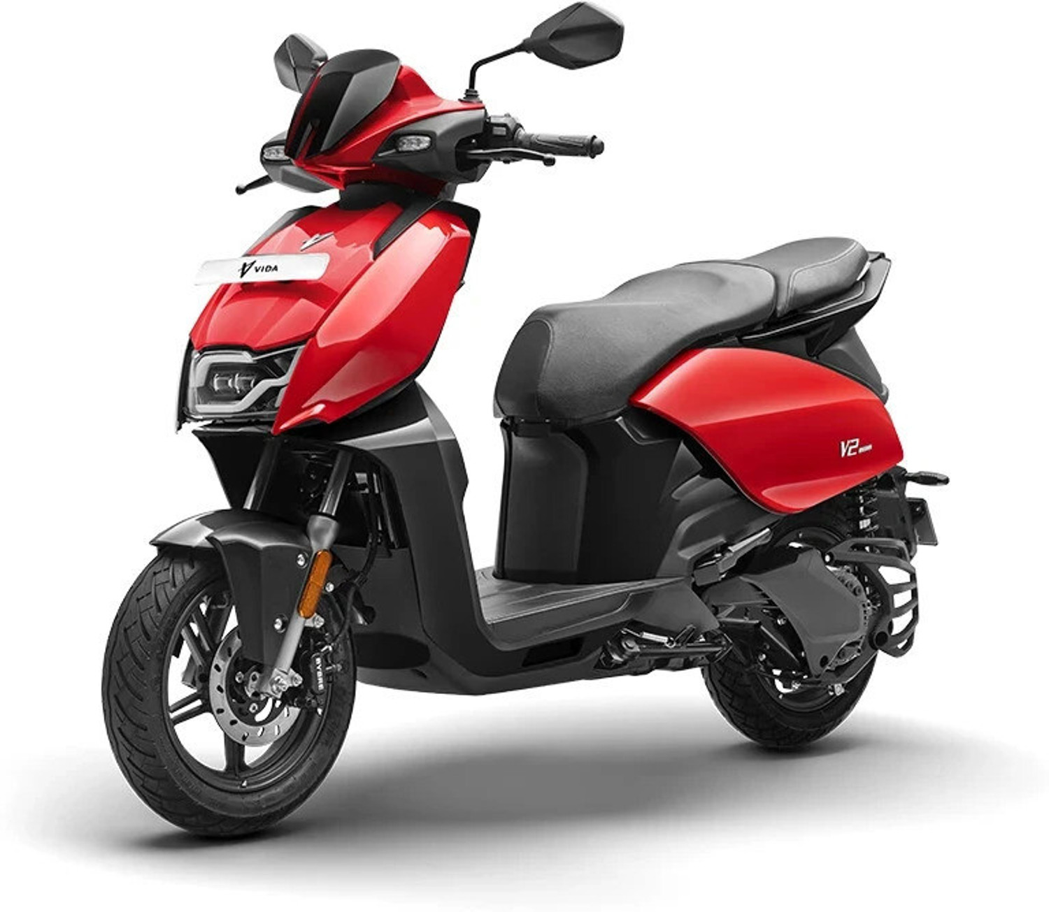 Image of VIDA V2 Plus Electric Scooter by Hero MotoCorp Booking for Ex-Showroom Price (with Portable Charger, Glossy Sports Red)