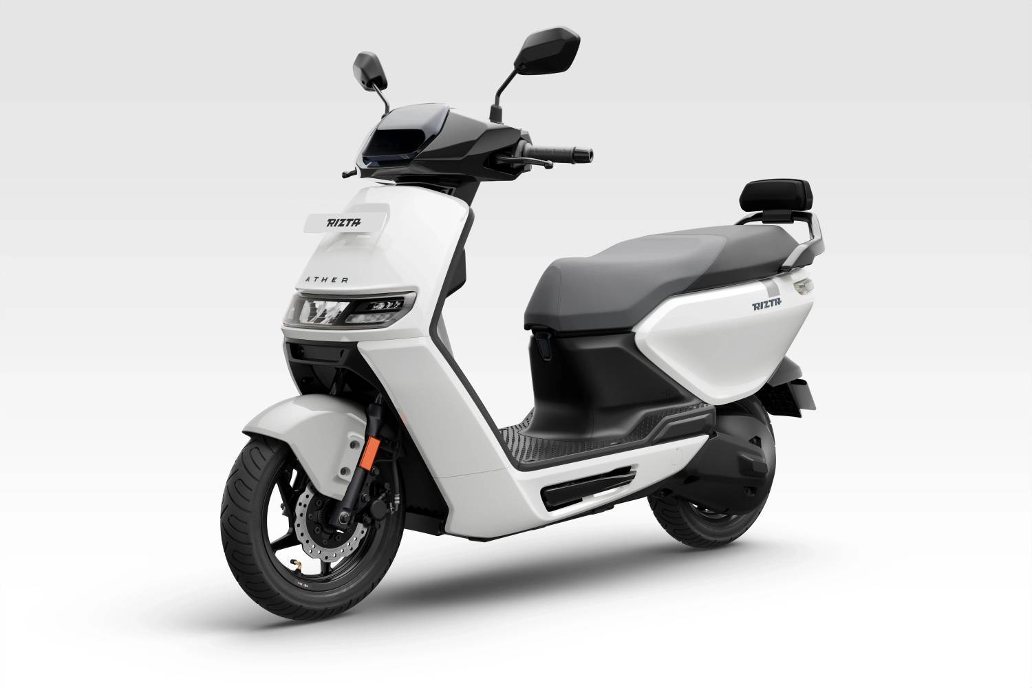 Ather Rizta Z 123KM IDC Range with Stack Pro Booking for Ex-Showroom Price (with Portable Charger, Siachen White Mono)