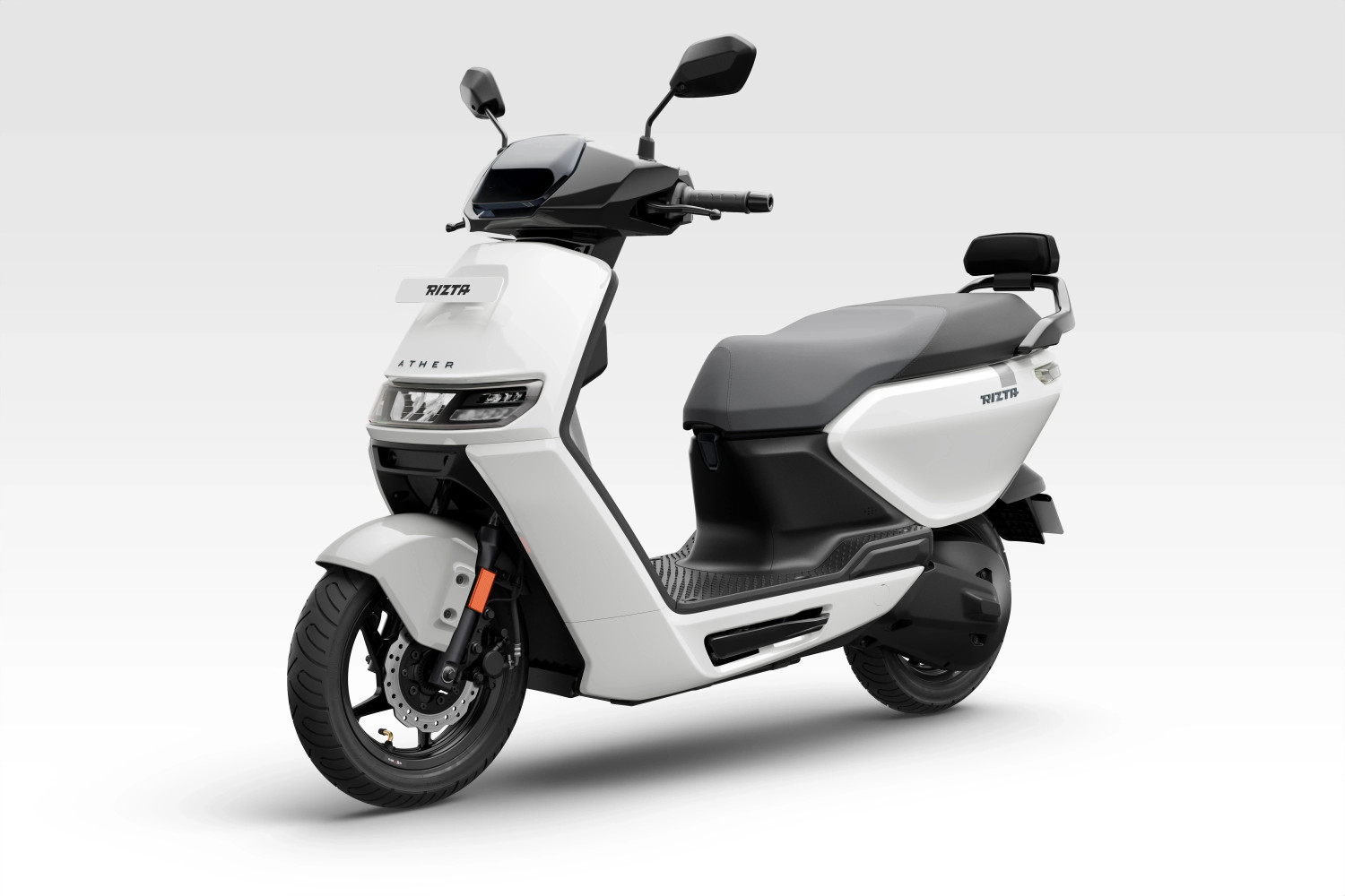 Image of Ather Rizta Z 2.7 kWh with Pro Pack Siachen White Mono Booking for Ex-Showroom Price (with Portable Charger, Siachen White Mono)