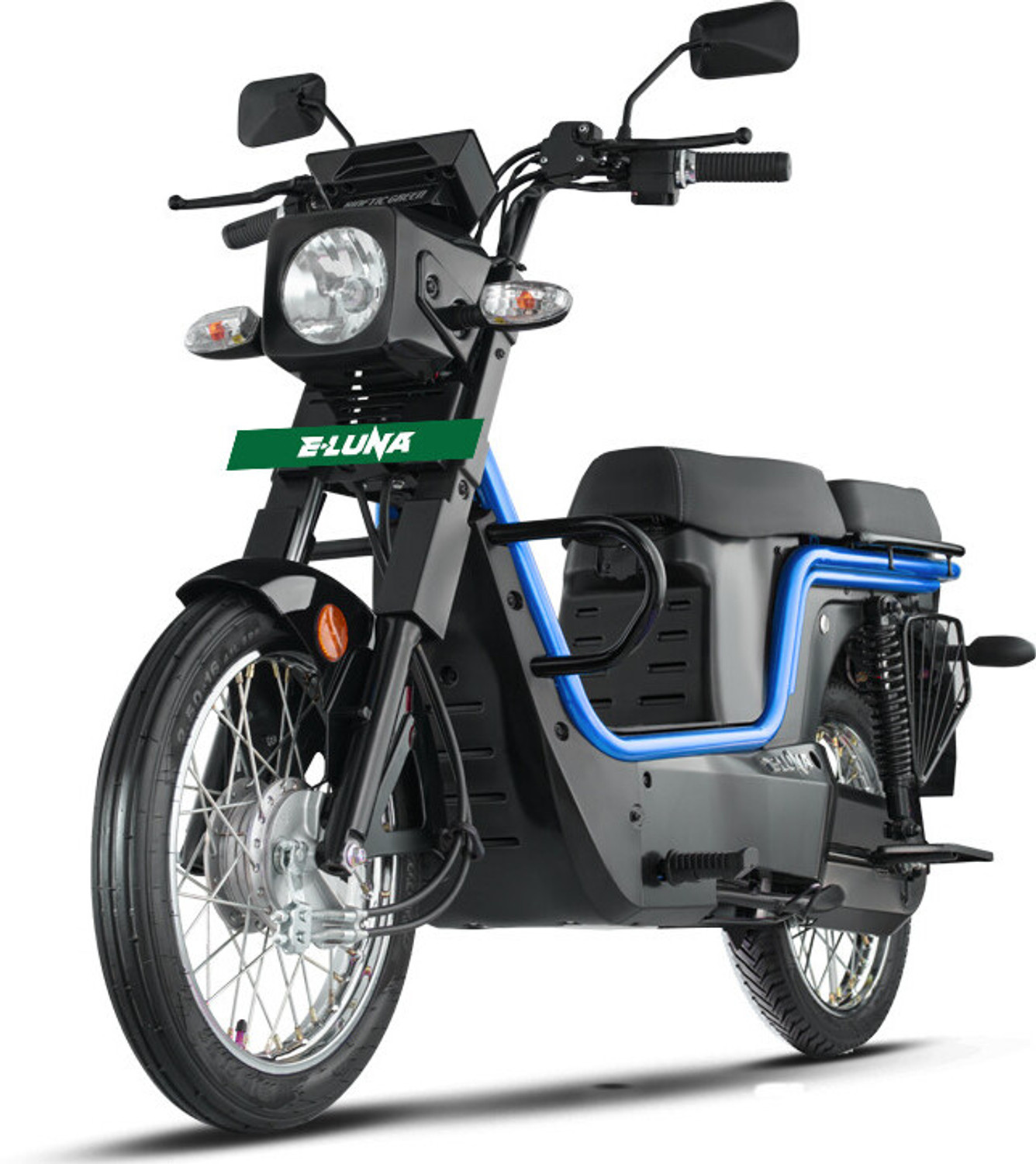 Image of Kinetic Green E Luna X2 Booking for Ex-Showroom Price (with Portable Charger, Ocean Blue)