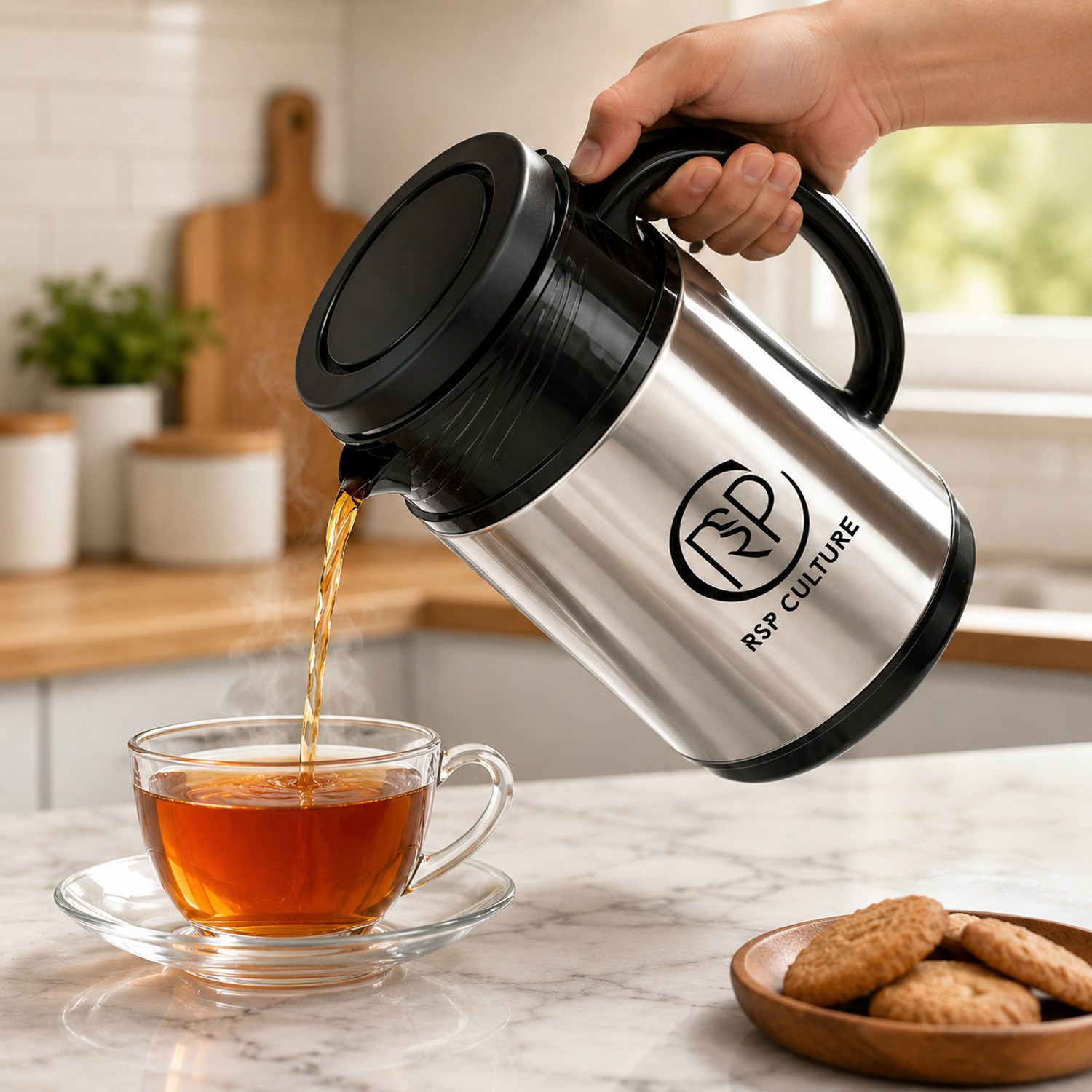 Image of rsp Kettle bottle Jug for Tea,Coffee, Milk Water Electric Bottle Opener