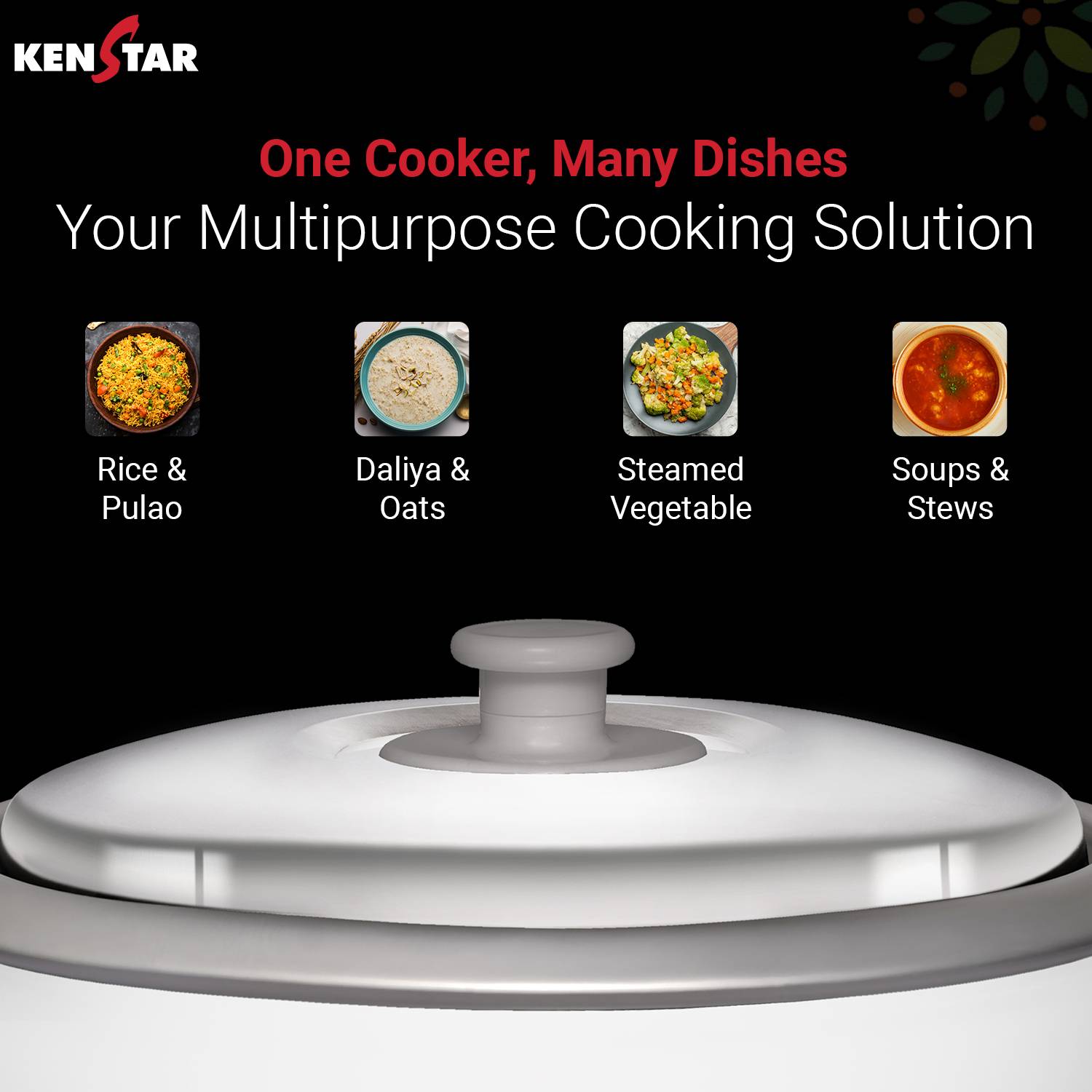 Kenstar My Cook 1.5L Electric Rice Cooker - Image 3
