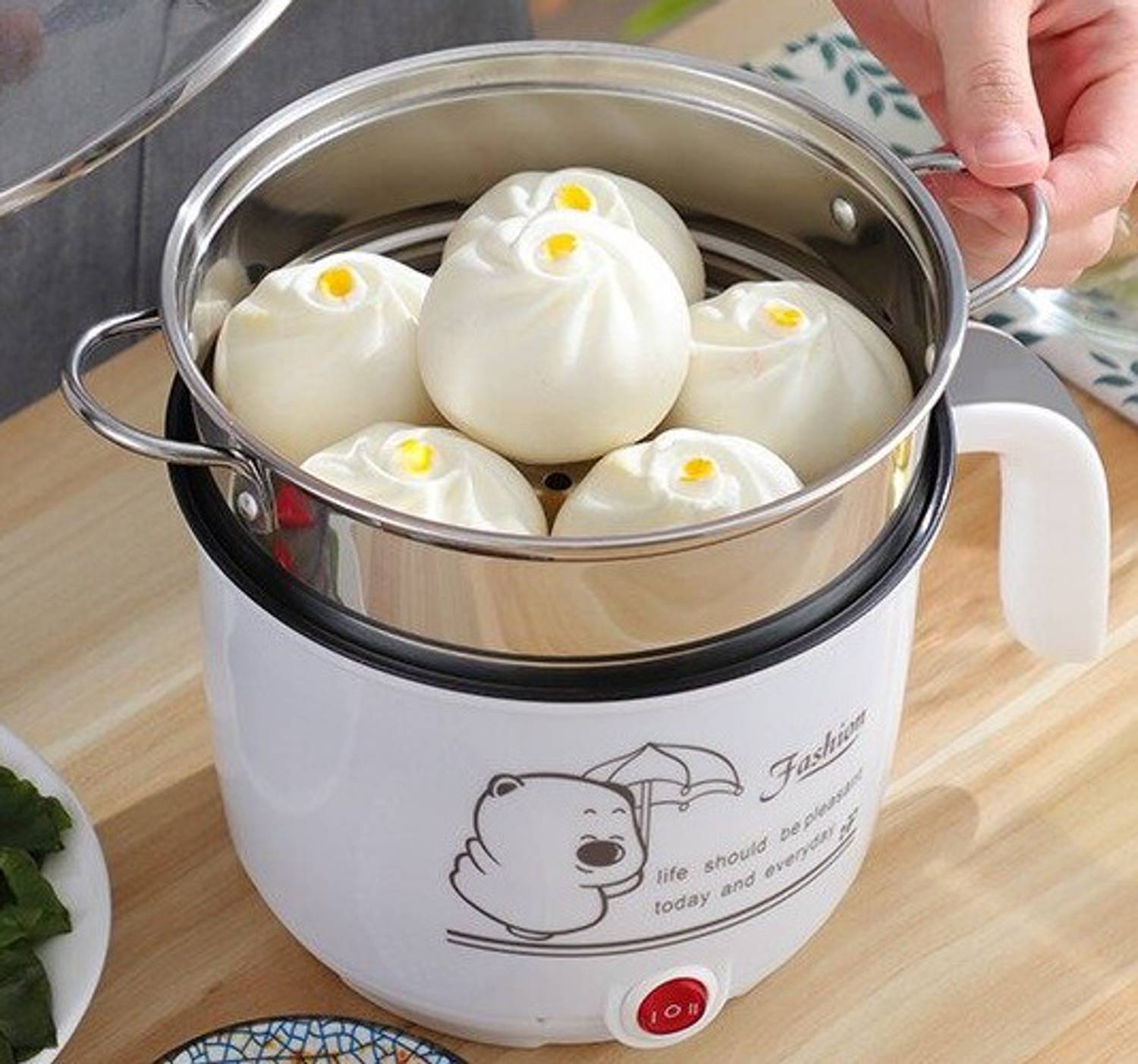 CREATION Multifunction Portable Electric Cooking Pot - Image 1