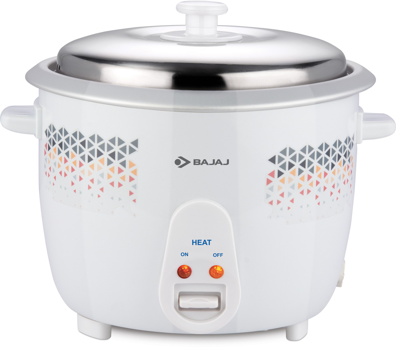 BAJAJ RCX DLX Electric Rice Cooker with Steaming Feature