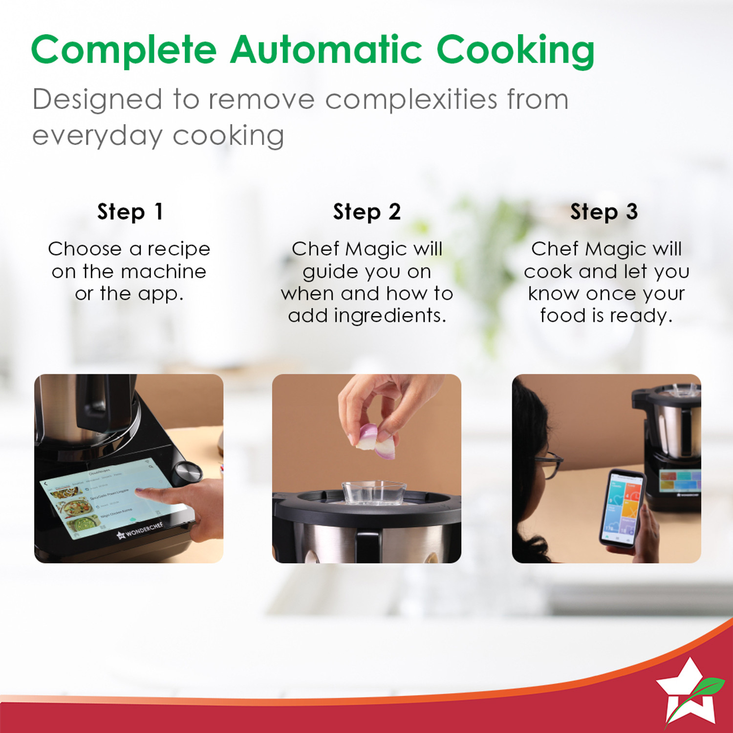 Image of WONDERCHEF Chef Magic All-in-One Kitchen Robot 1000 W Food Processor