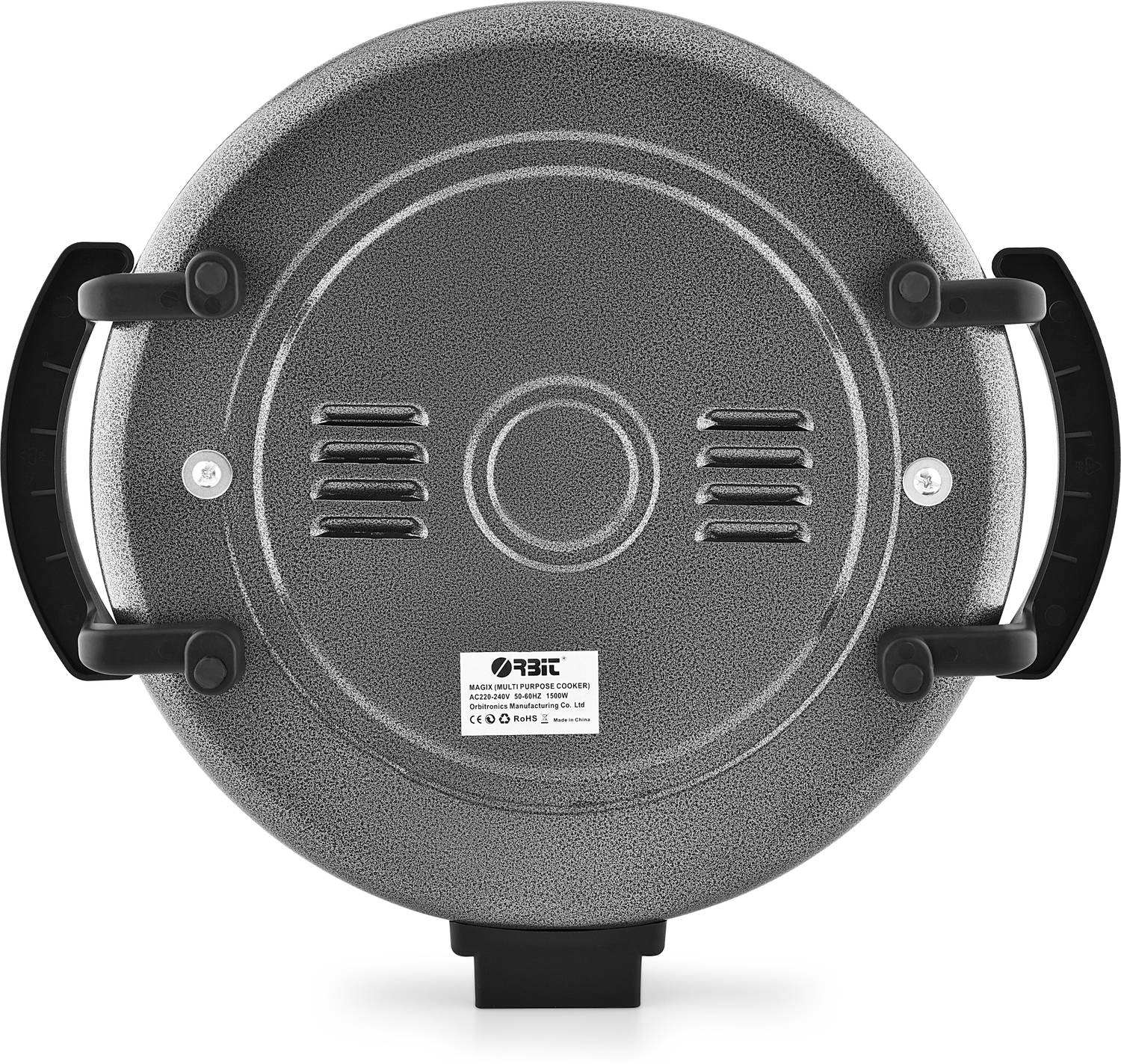 ORBIT Electric Magix Multipurpose Travel Cooker Black - Image 4