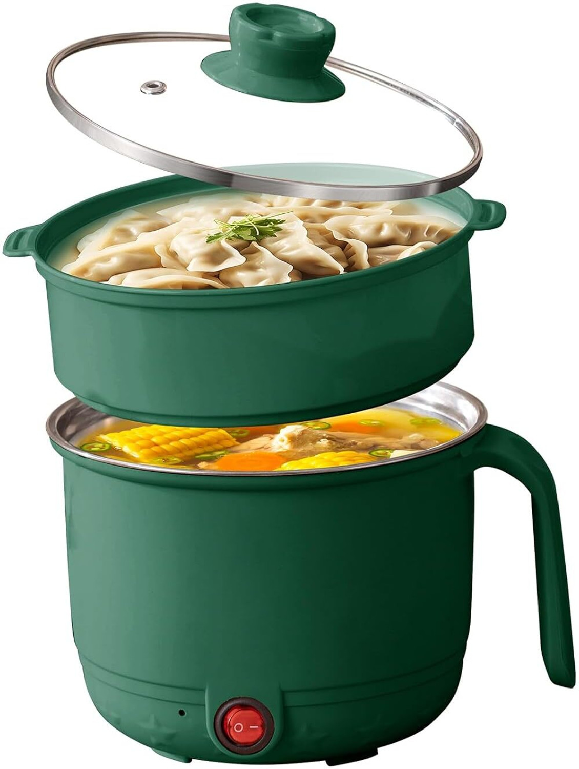 Image of Anadaya Enterprise Electric Multifunction Cooking Pot 1.5 Litre Multi-Purpose Cooker Electric Kettle