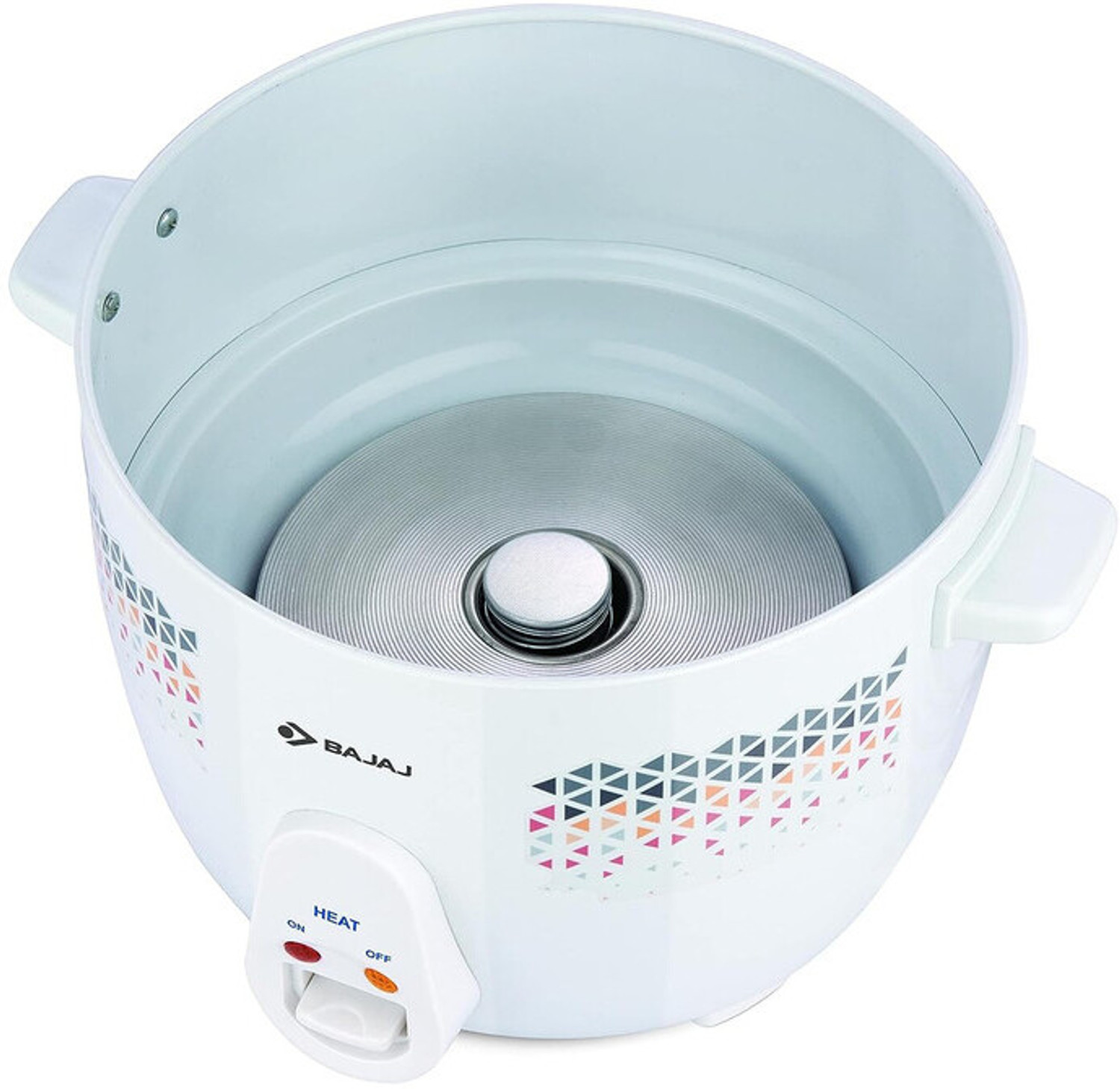 Image of BAJAJ RCX 1.8 dlx duo Electric Rice Cooker with Steaming Feature