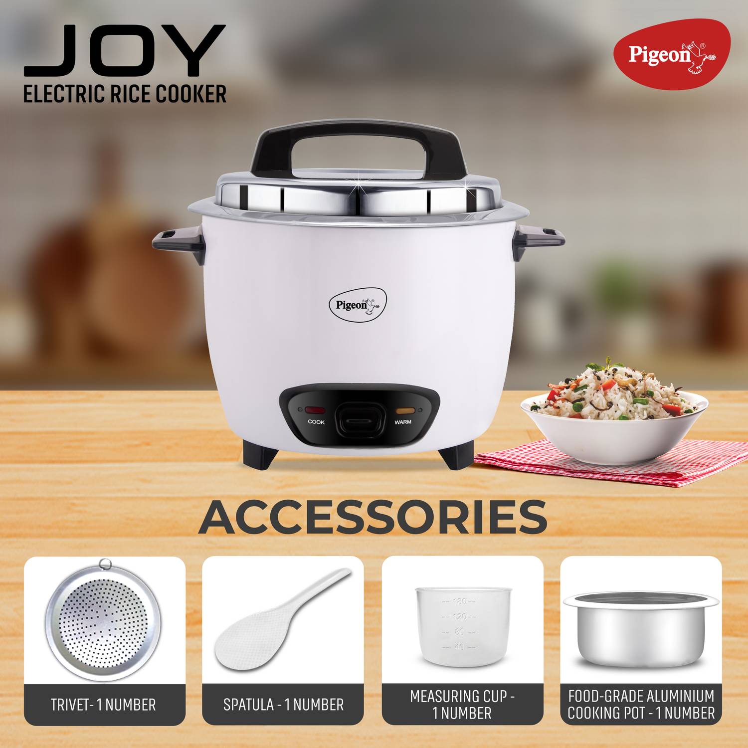 Pigeon JOY Single Pot Multi Cooker - Image 4