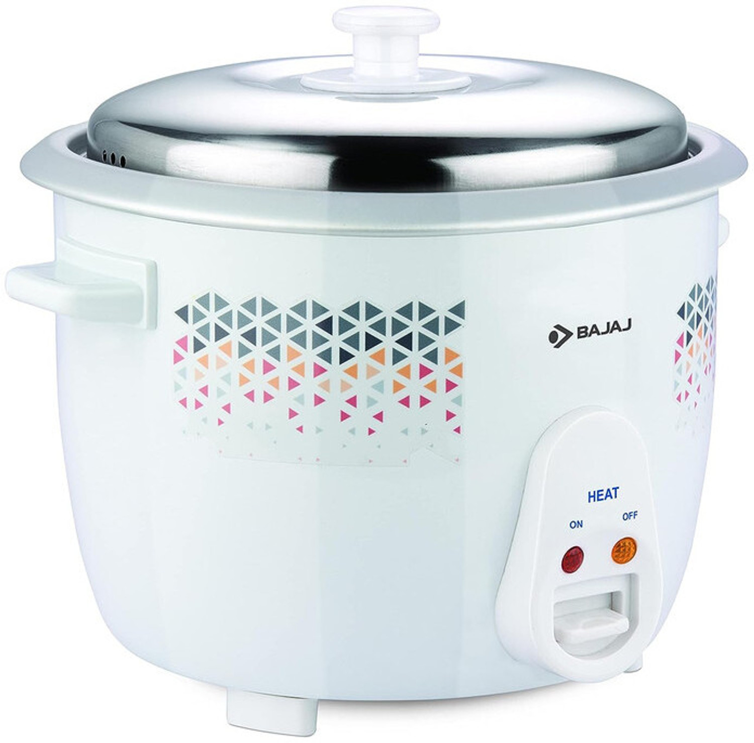 Image of BAJAJ RCX 1.8 dlx duo Electric Rice Cooker with Steaming Feature