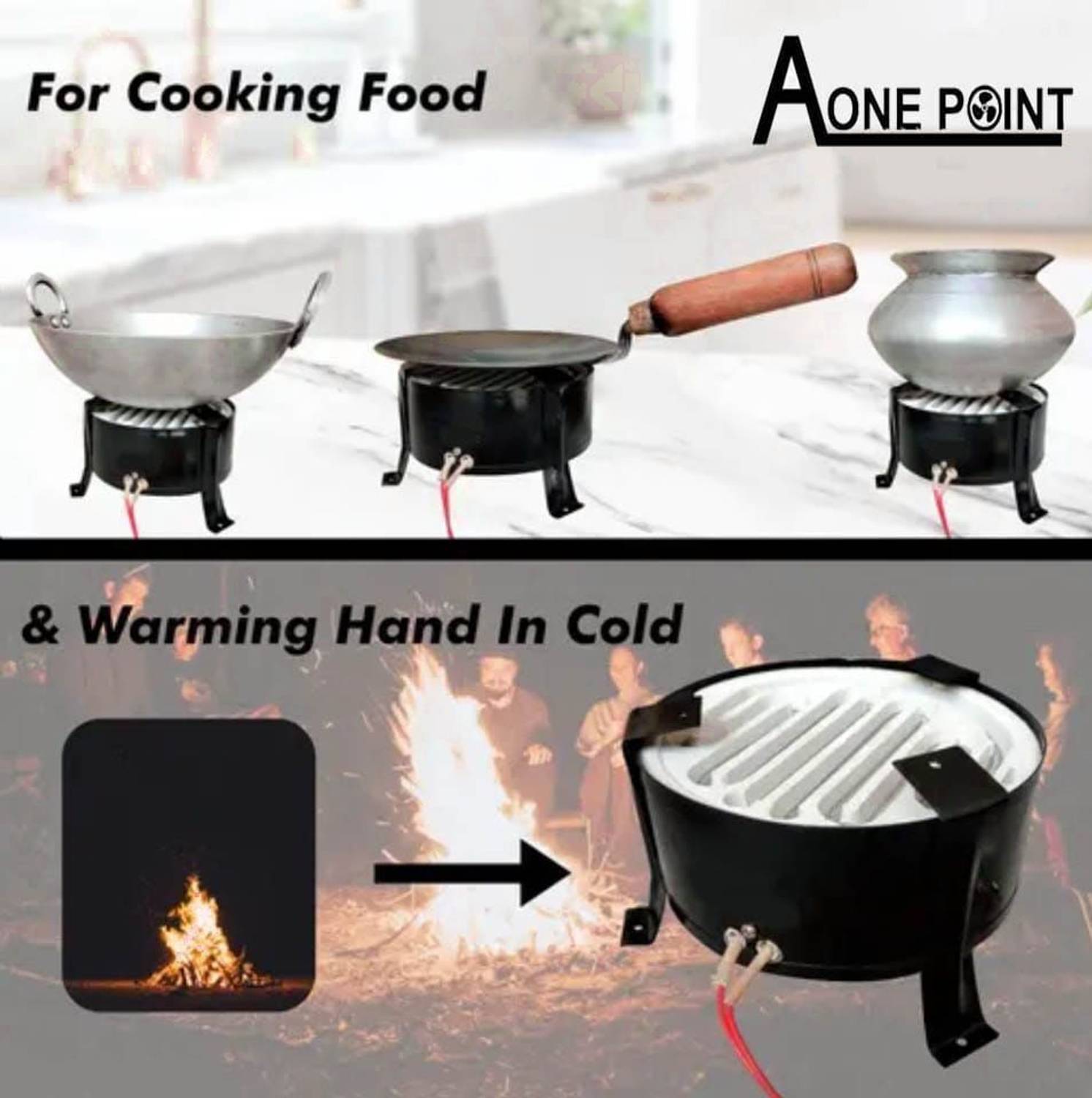AONE POINT ECH-16 Electric Cooking Heater - Image 4