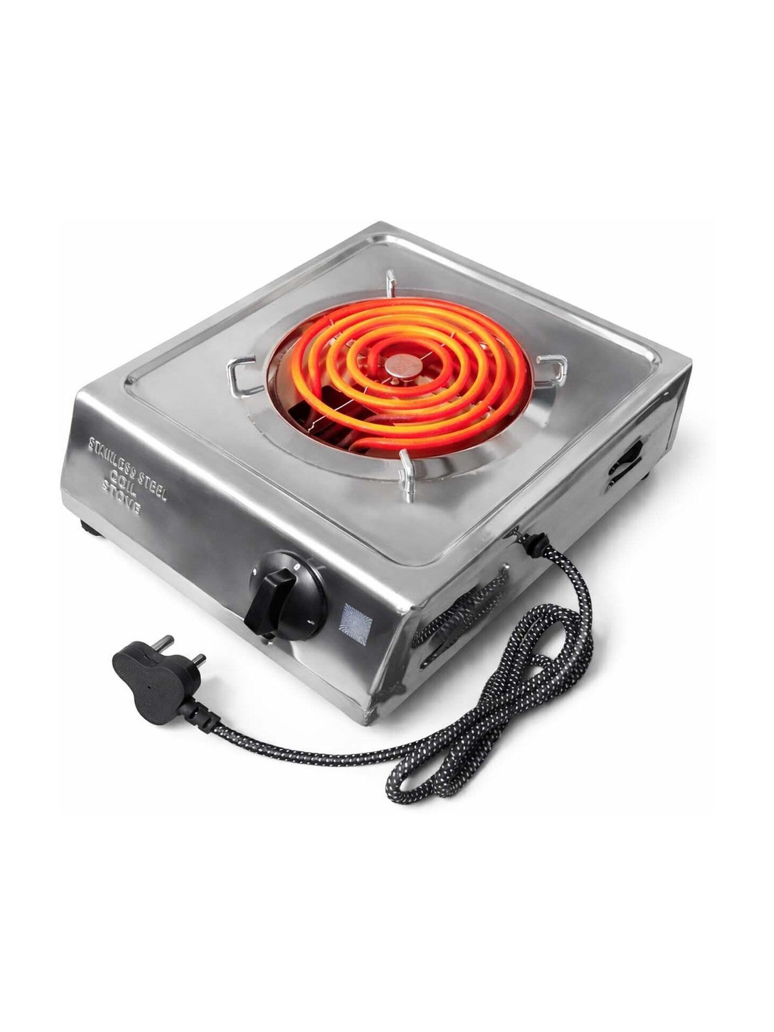 Image of Pundriksh 2000 Watts Round G-Coil Hot Plate cooking Stove /chulha Adjustable Push Button Electric Cooking Heater