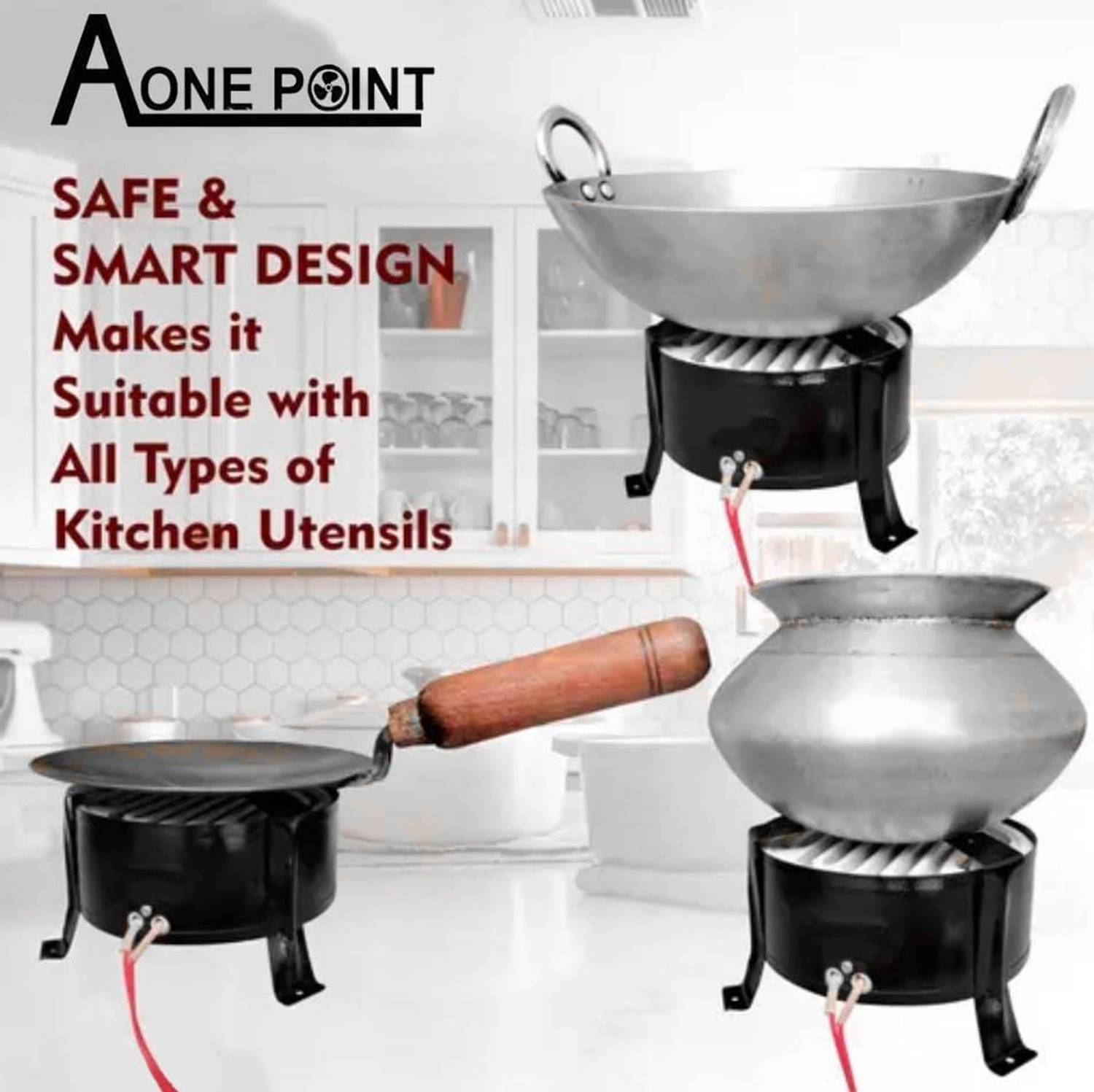 AONE POINT ECH-16 Electric Cooking Heater - Image 2
