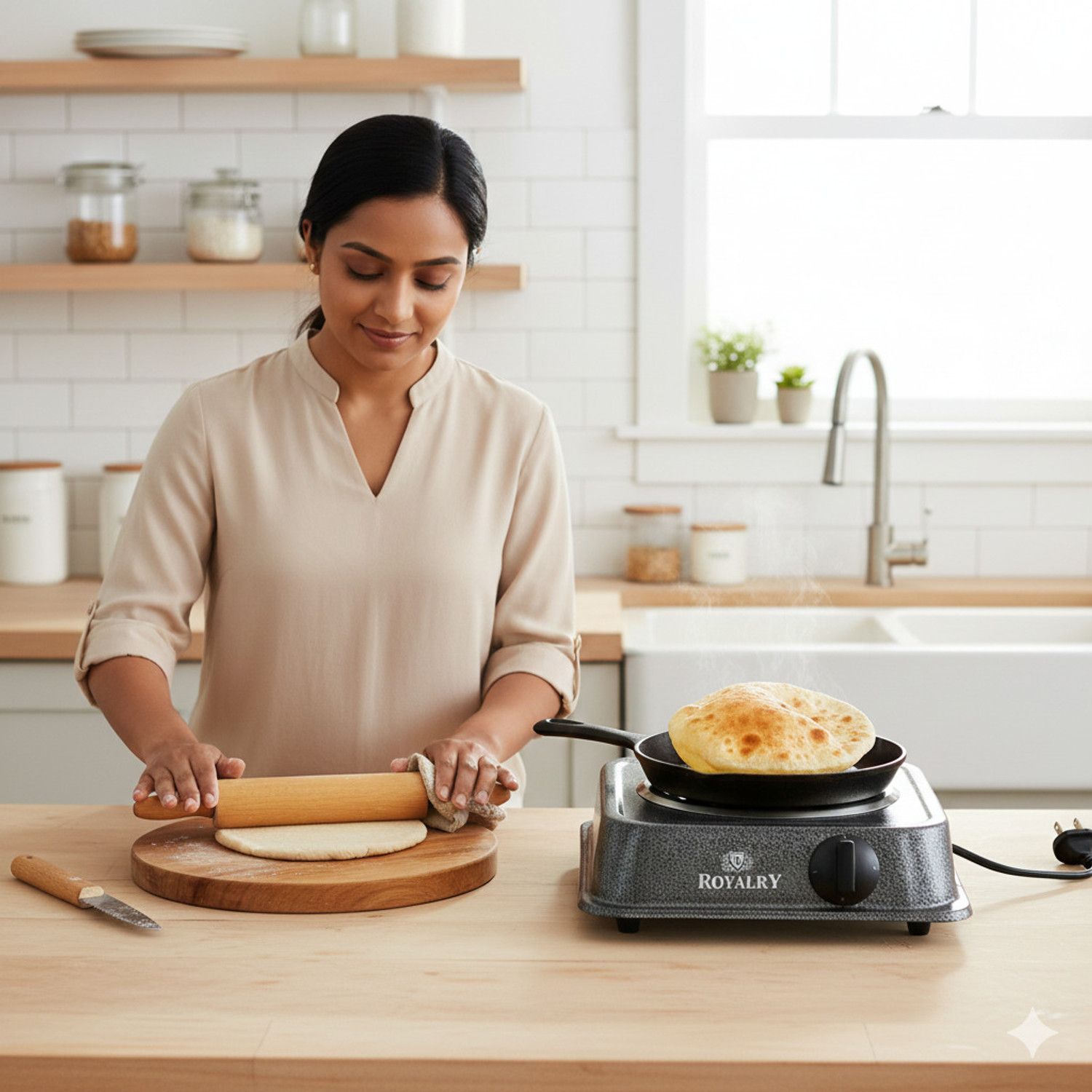 Image of royalry 1250 WATT ONE BUERRNER GCOIL ELECTRIC COOKING HEAT Electric Cooking Heater