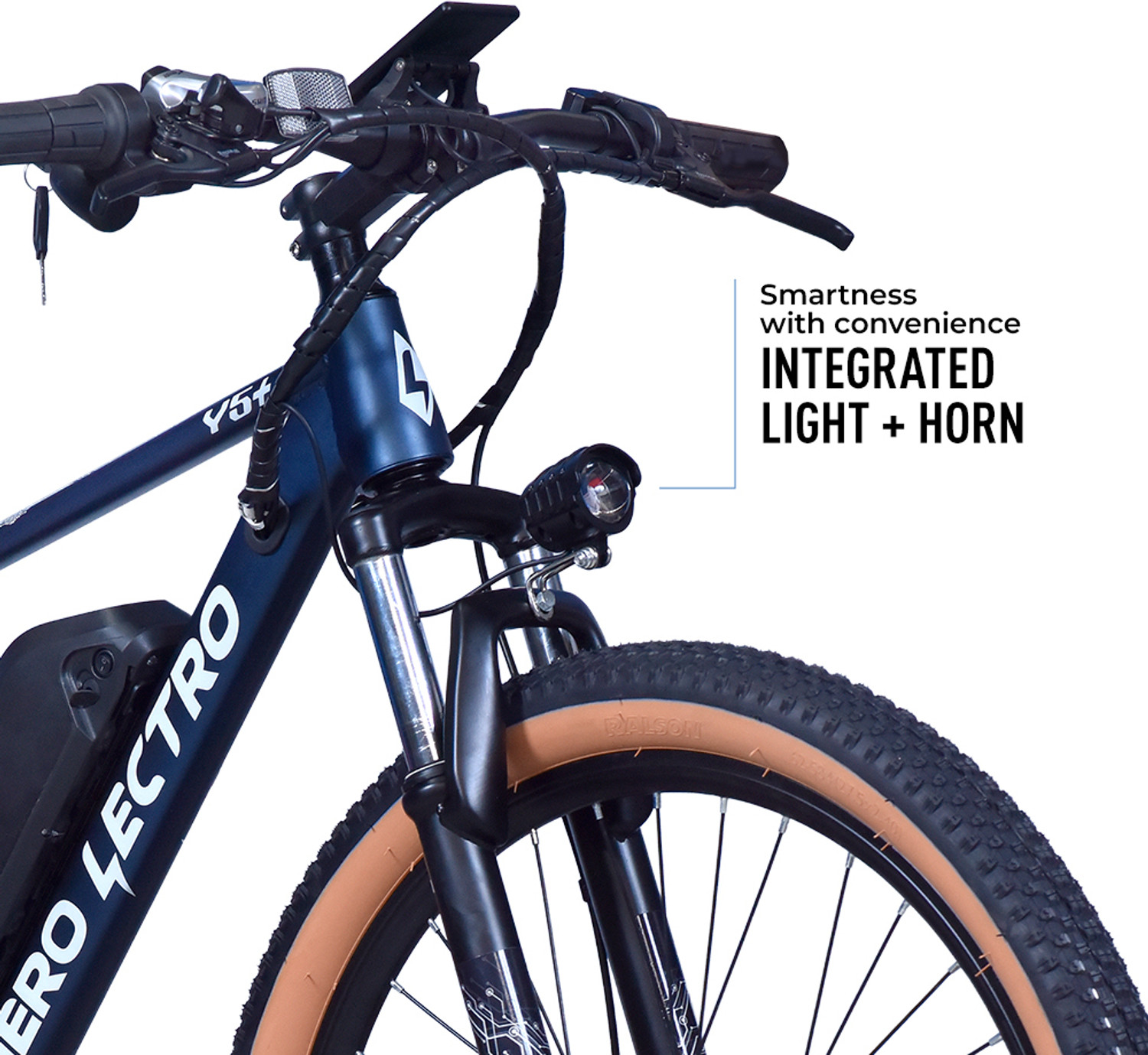 Image of LECTRO Y5+ 27.5 inches 7 Gear Lithium-ion (Li-ion) Electric Cycle