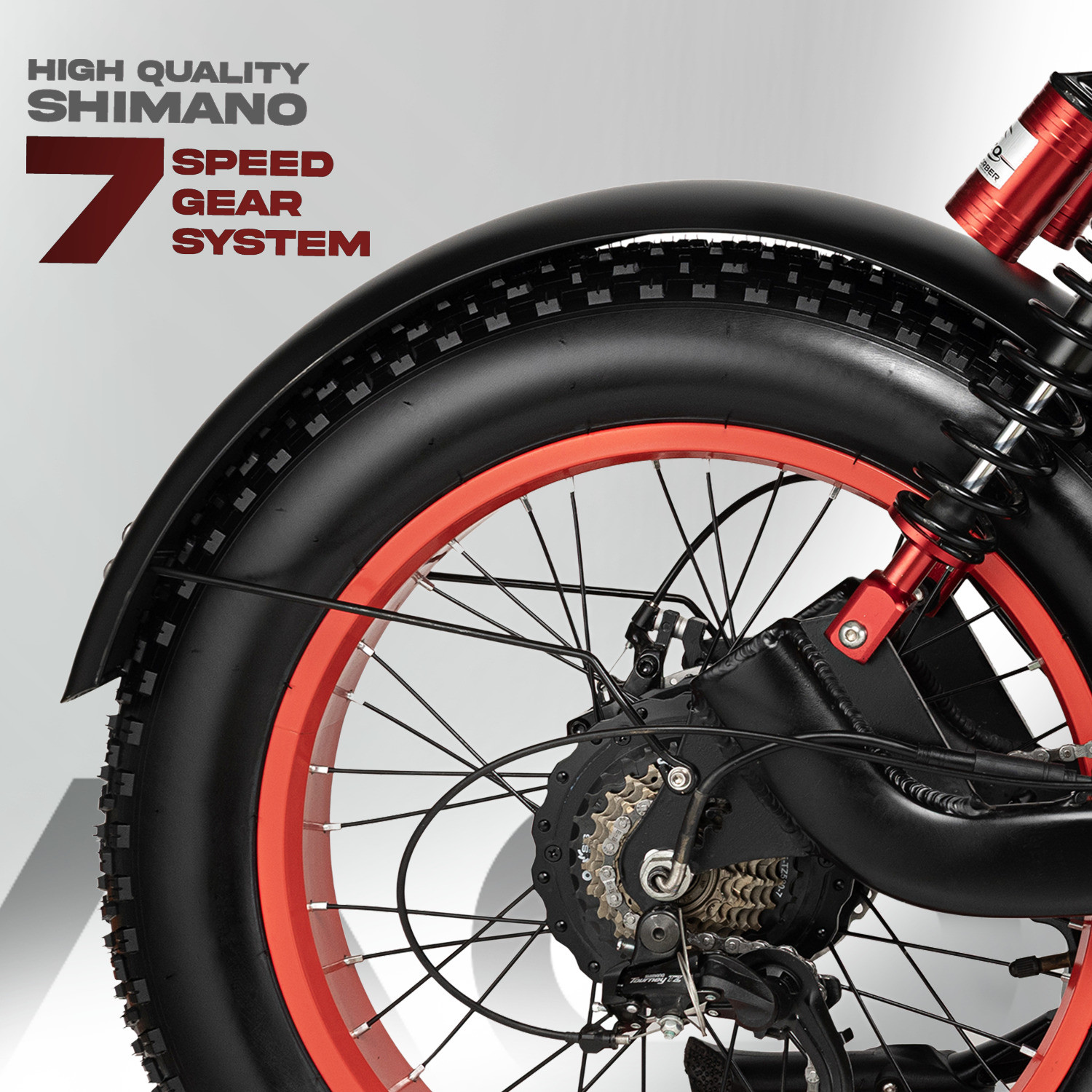 Image of Aoki Street Ghost 105km Dual Rear Suspension 20 inches 7 Gear Lithium-ion (Li-ion) Electric Cycle