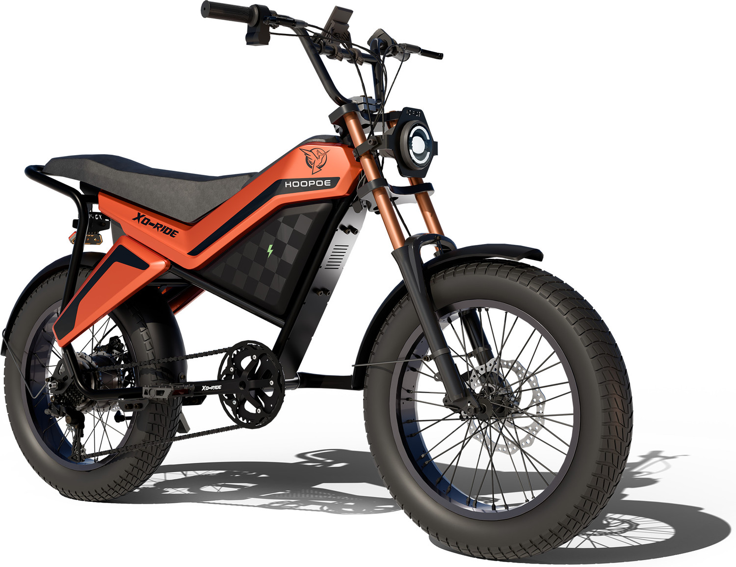 Image of Hoopoe Bikes XO RIDE CONQUEROR 20 inches 7 Gear Lithium-ion (Li-ion) Electric Cycle