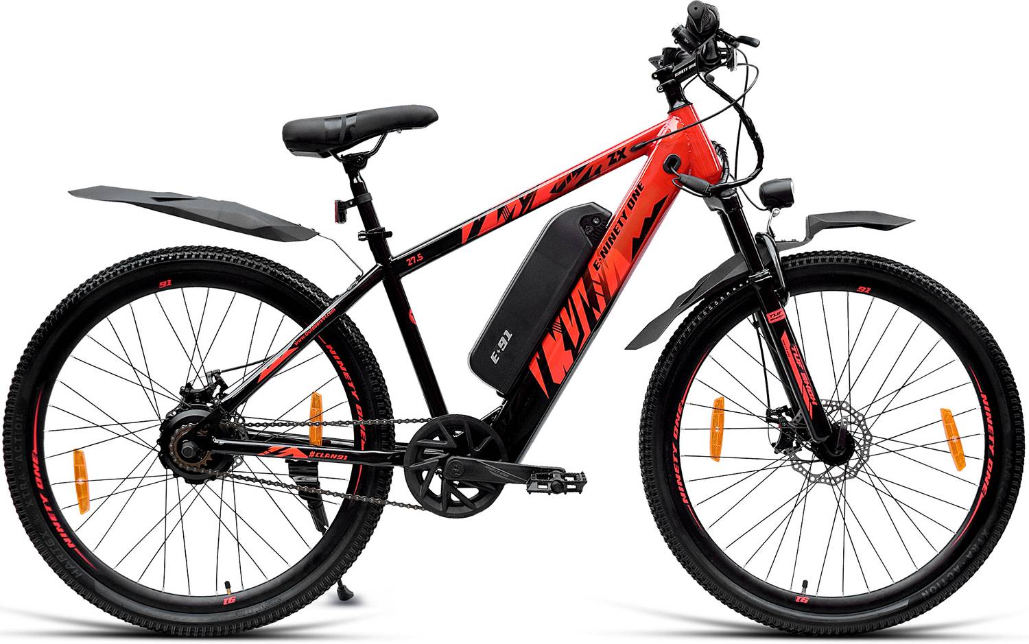 Ninety one ZX 10.4Ah Battery Front Suspension 250Watts IP65 BLDC