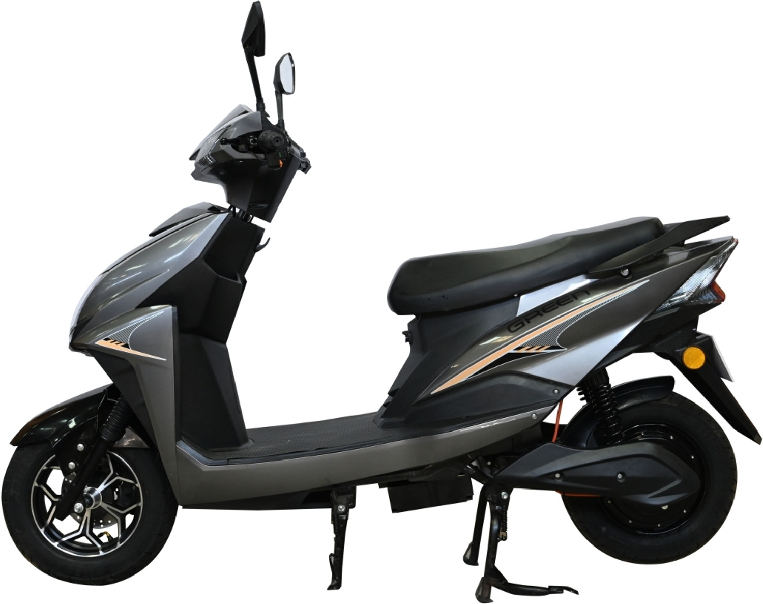 Image of Green Invicta Grey 80KM Booking for Ex-Showroom Price (with Portable Charger, Grey)