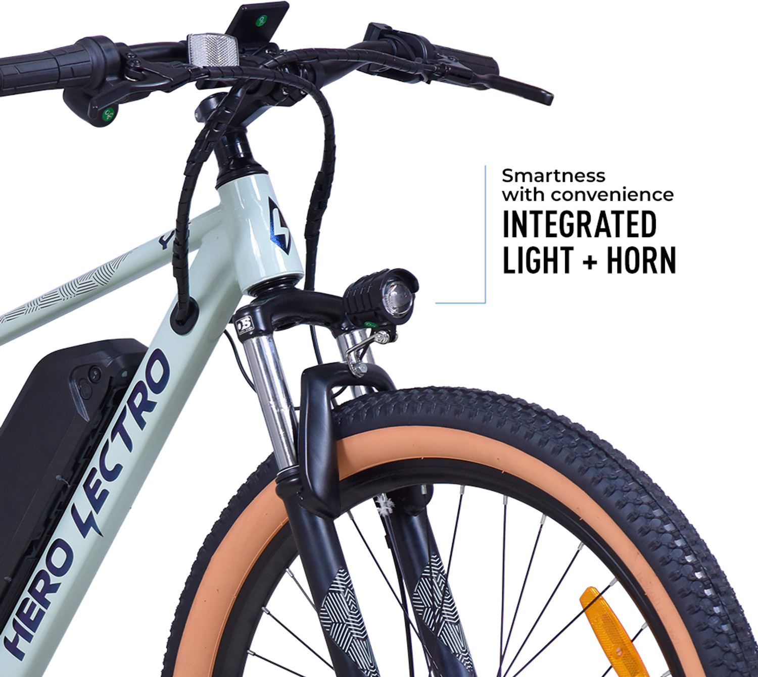 Image of LECTRO Y5 27.5 inches Single Speed Lithium-ion (Li-ion) Electric Cycle