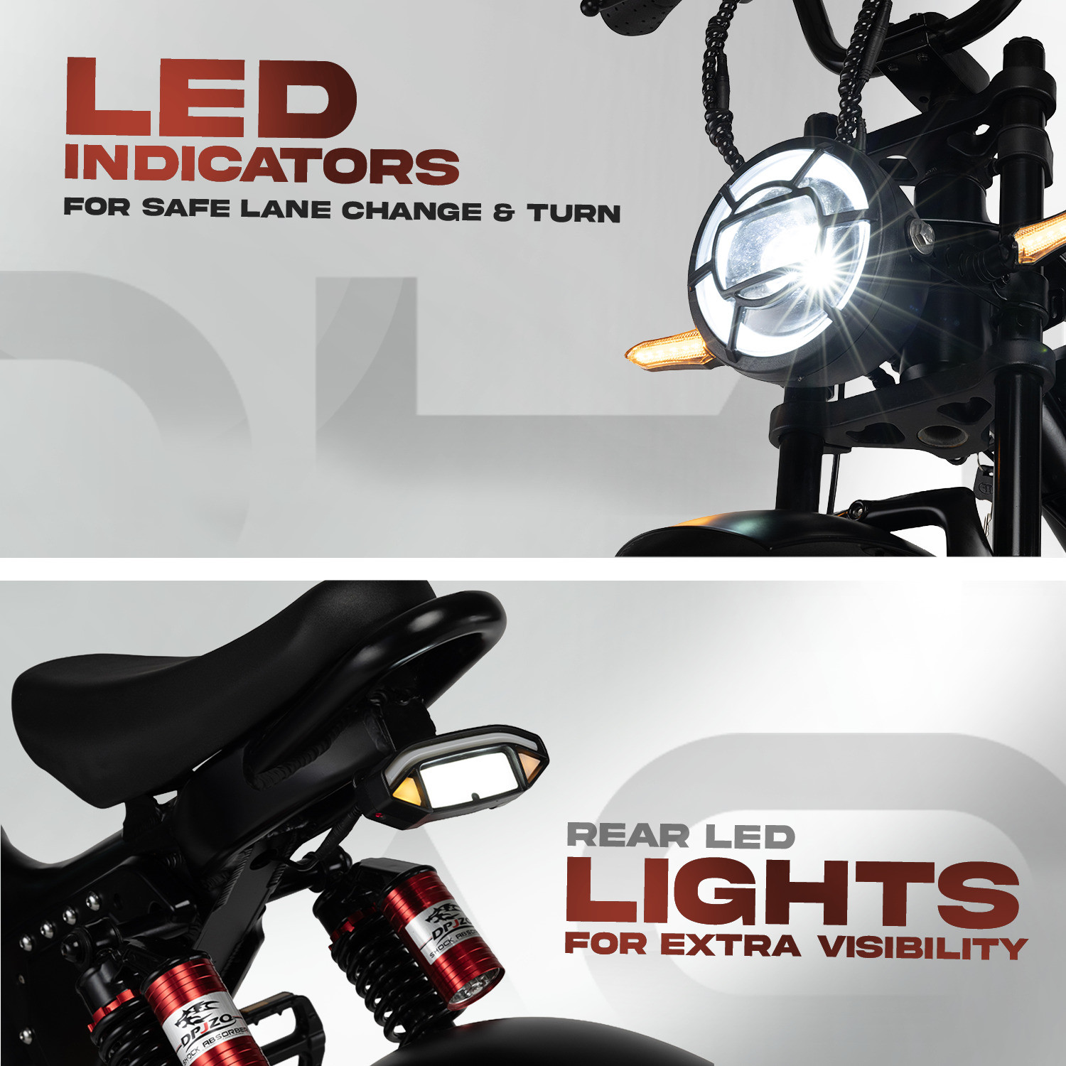 Image of Aoki Street Ghost 105km Dual Rear Suspension 20 inches 7 Gear Lithium-ion (Li-ion) Electric Cycle