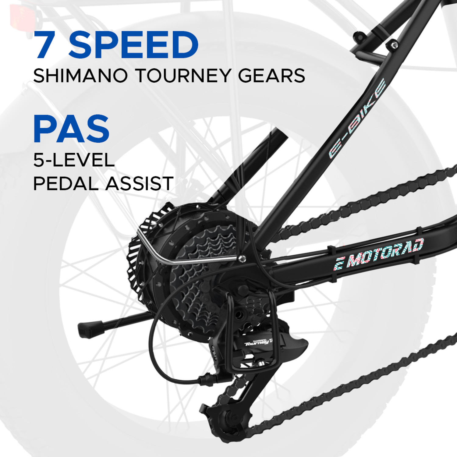 Image of EMotorad Doodle V3 20 inches 7 Gear Lithium-ion (Li-ion) Electric Cycle