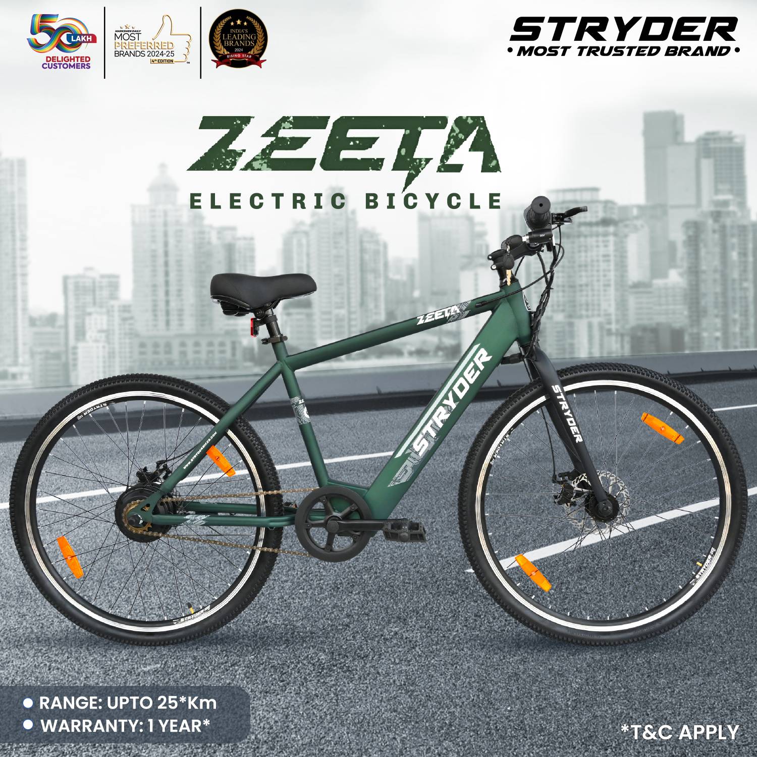 electric bicycle tata Stryder A Product Stryder 27.5T E Vibe Electric