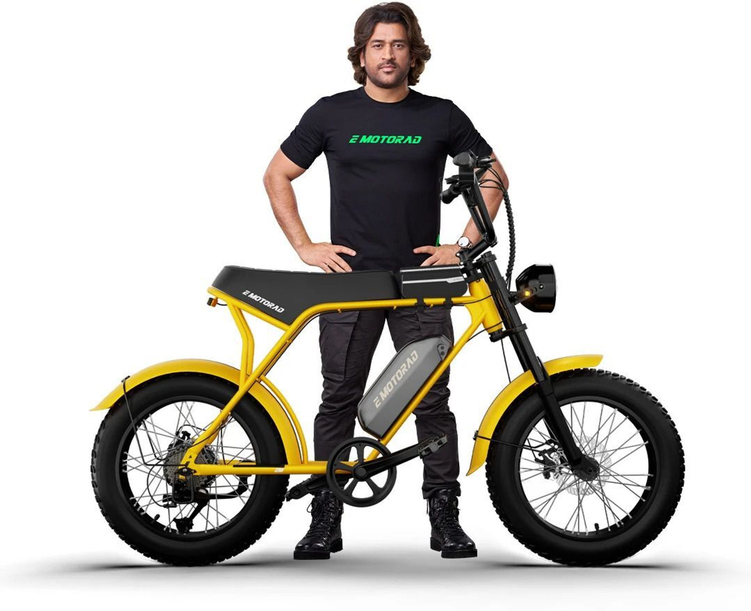 E Ranger EMotorad Ranger Electric Cycle with Removable Battery,Front & Rear ...