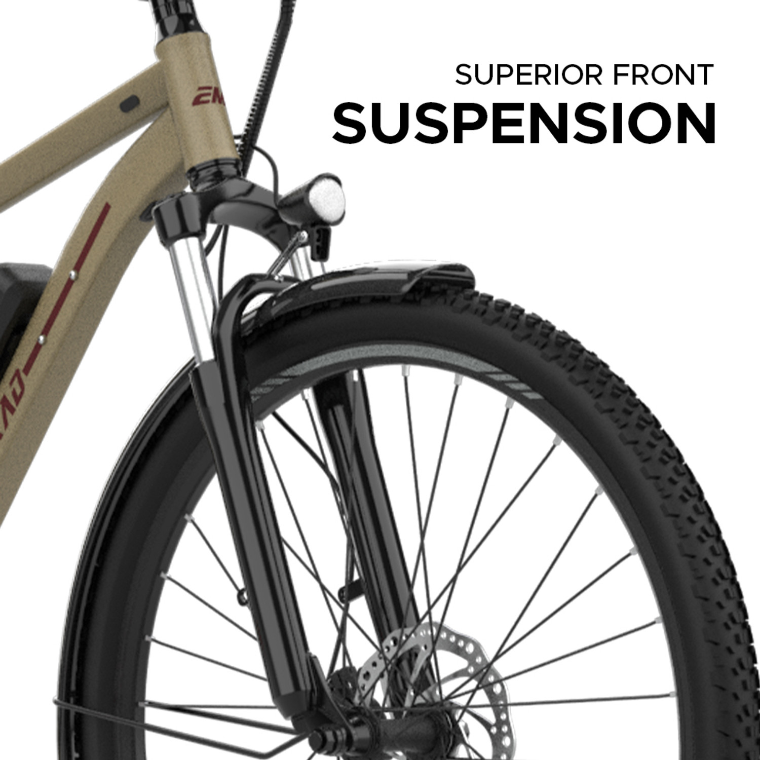 Image of EMotorad X1 Beige 7.65 aH 27.5 inches Single Speed Lithium-ion (Li-ion) Electric Cycle