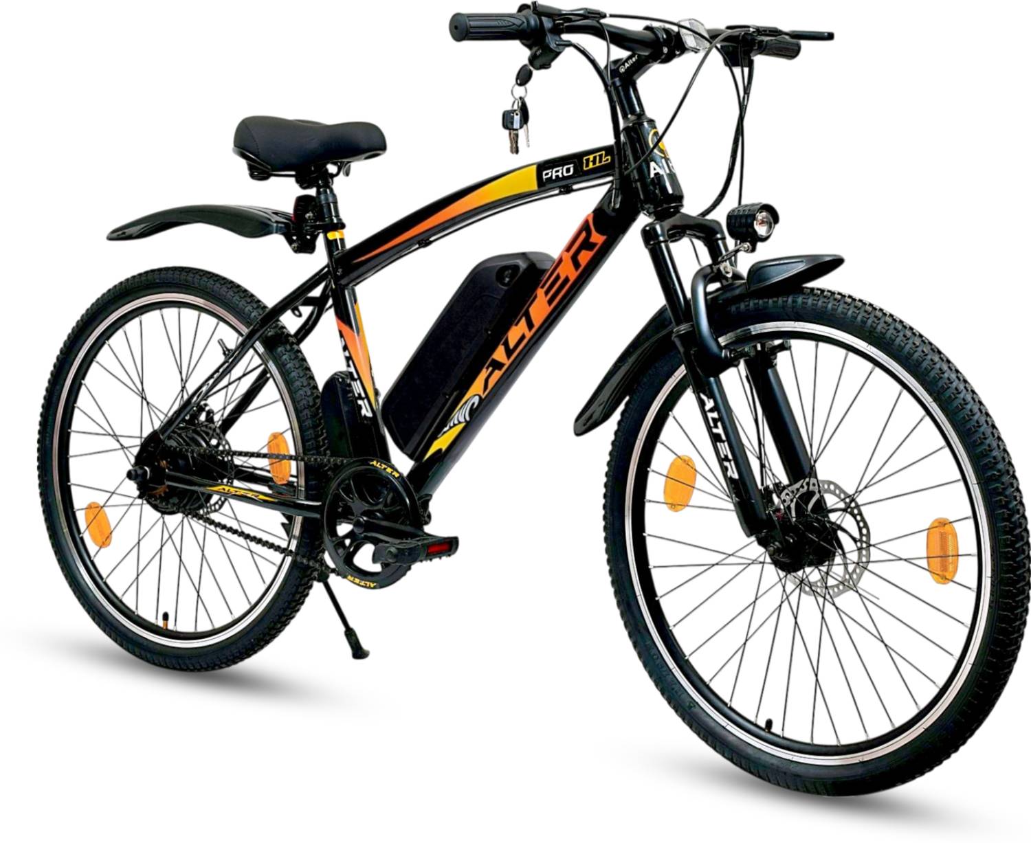electric bicycle flipkart Alter 26" 002S Cycle Powerful, Stylish & Ready to Ride! Alter Bikes Delivered to your doorstep ,