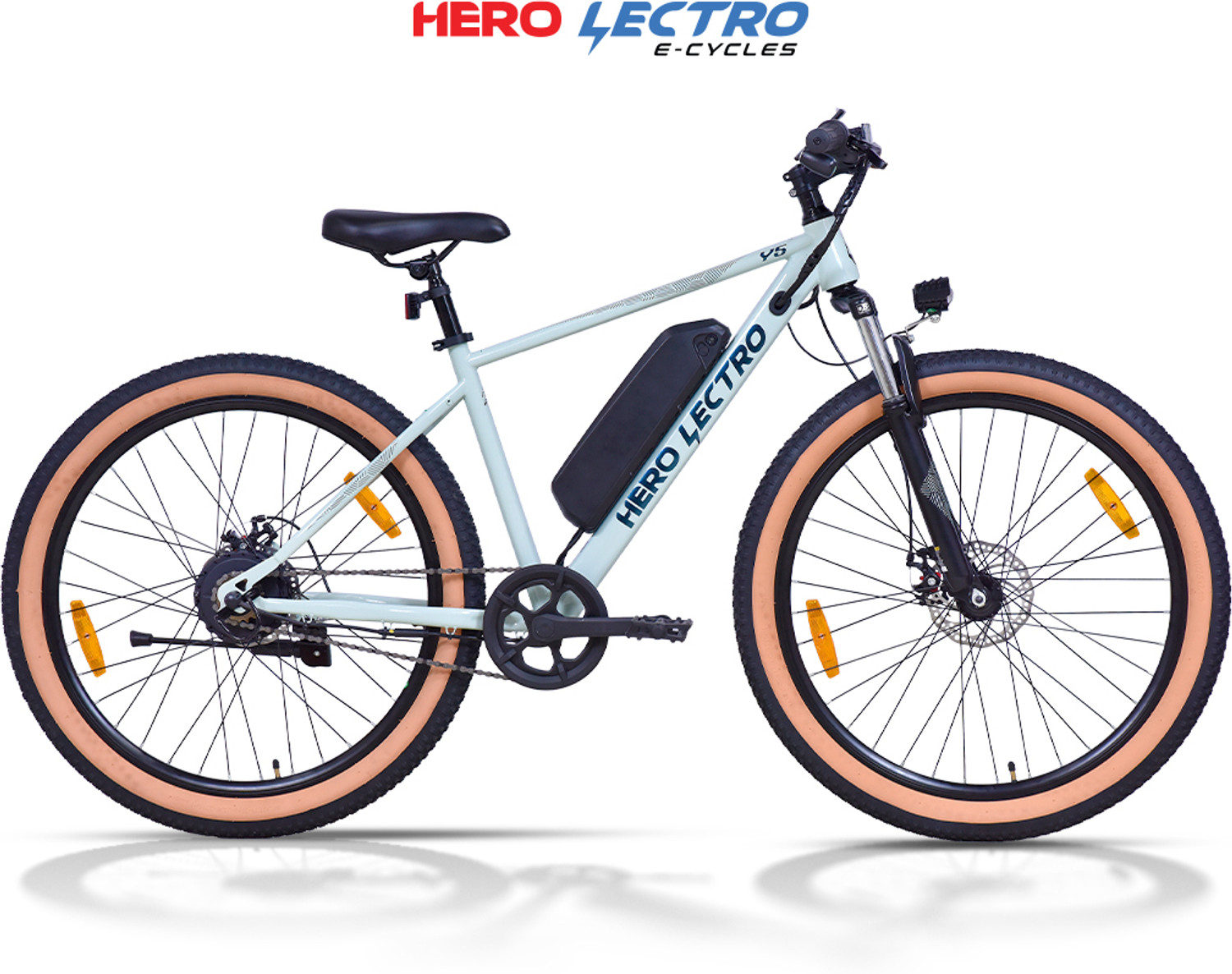 Image of LECTRO Y5 27.5 inches Single Speed Lithium-ion (Li-ion) Electric Cycle