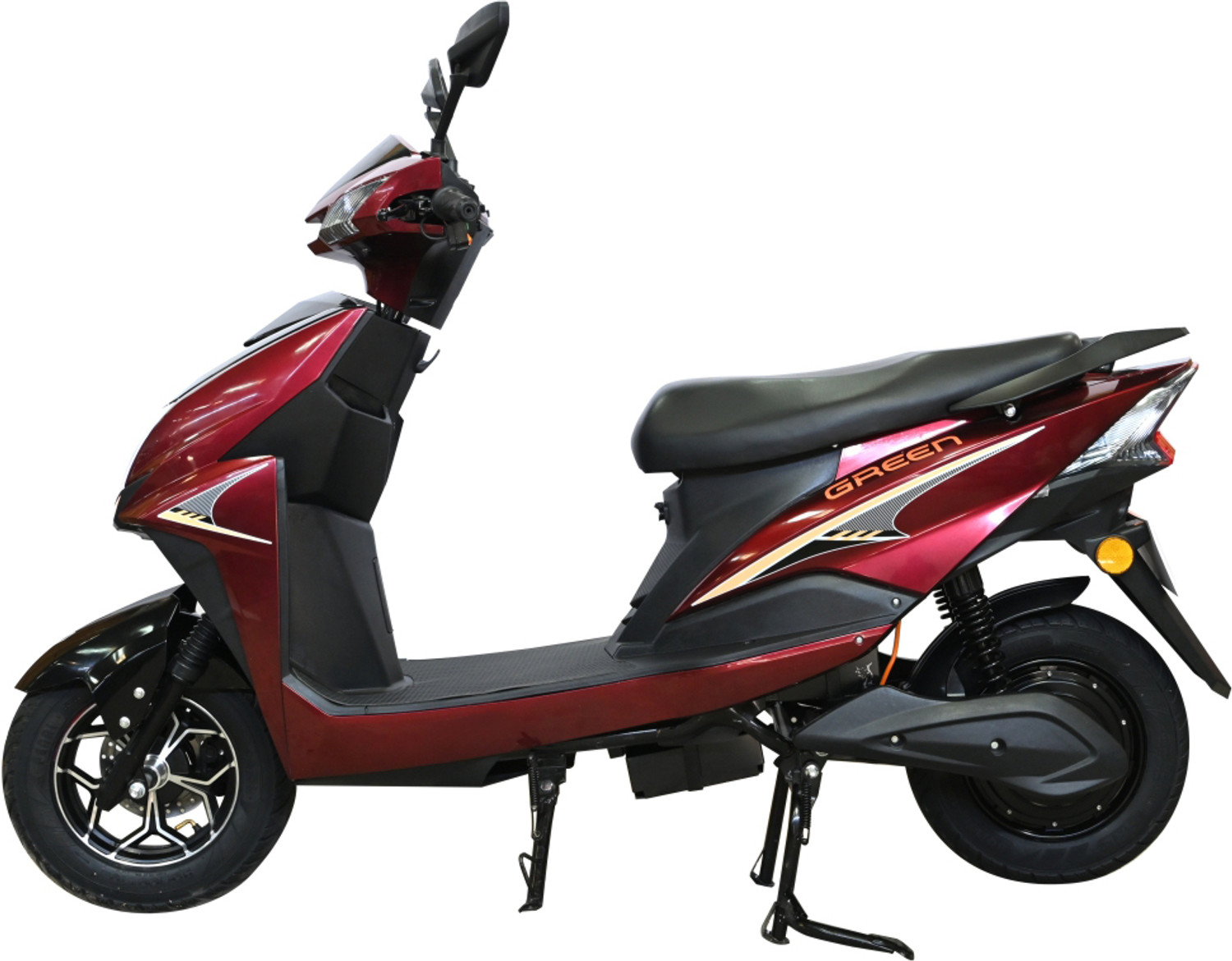 Image of Green Invicta Red 60KM Booking for Ex-Showroom Price (with Portable Charger, Red)