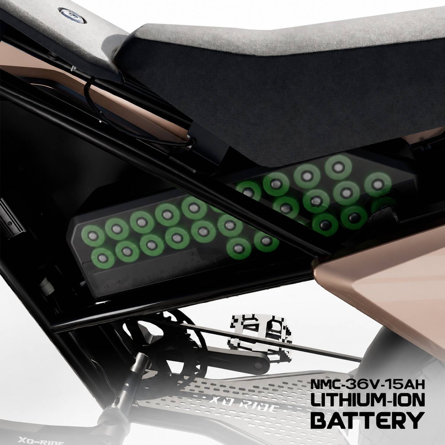 Hoopoe XO-Ride Conqueror 250W Electric Cycle - Image 5