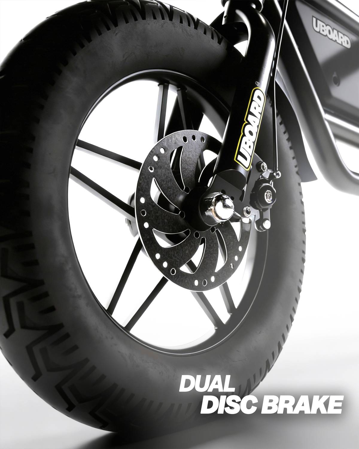 Uboard Space Bike - 10 inch Electric Foldable - Image 4