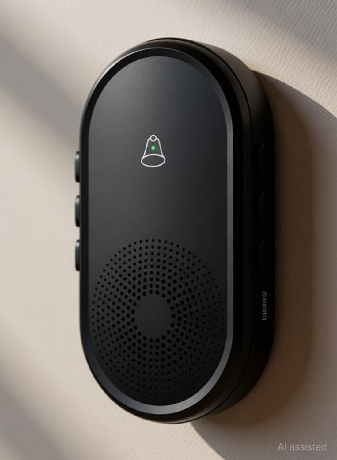 Image of lokza Wireless Doorbell Calling bell For Home office 300M Range 55 Tune 5 Volume Level Wireless Door Chime