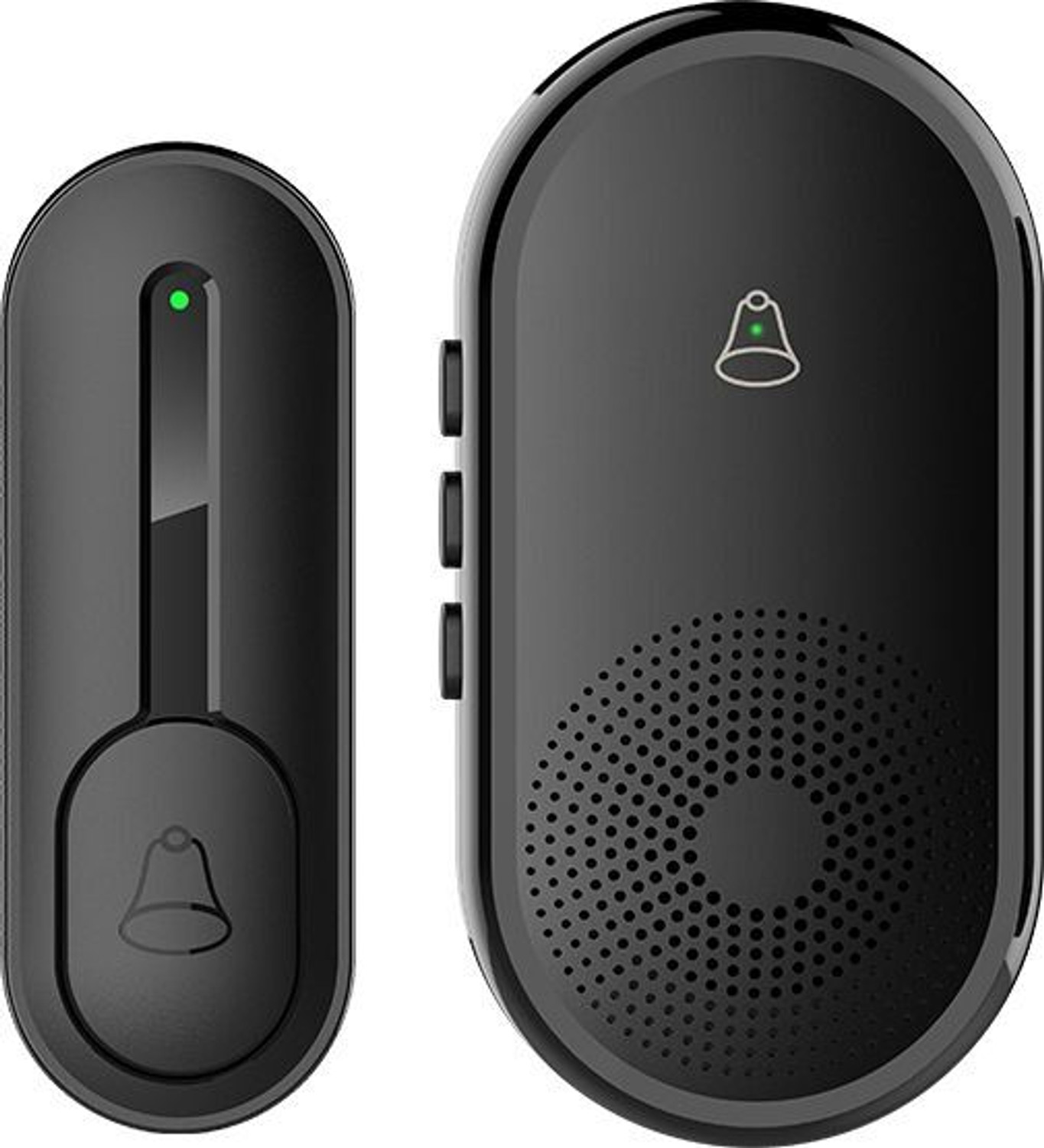 Image of lokza Wireless Doorbell Calling bell For Home office 300M Range 55 Tune 5 Volume Level Wireless Door Chime