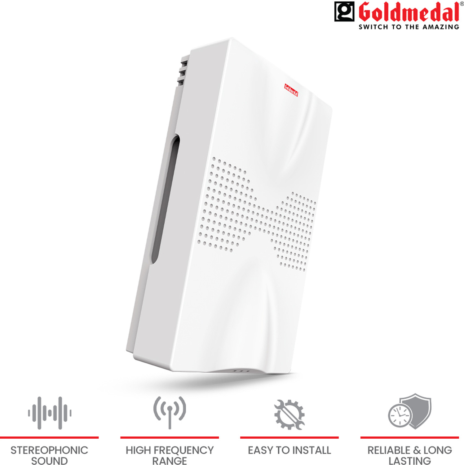 Image of Goldmedal SNOWHITE DING DONG BELL Wired Door Chime
