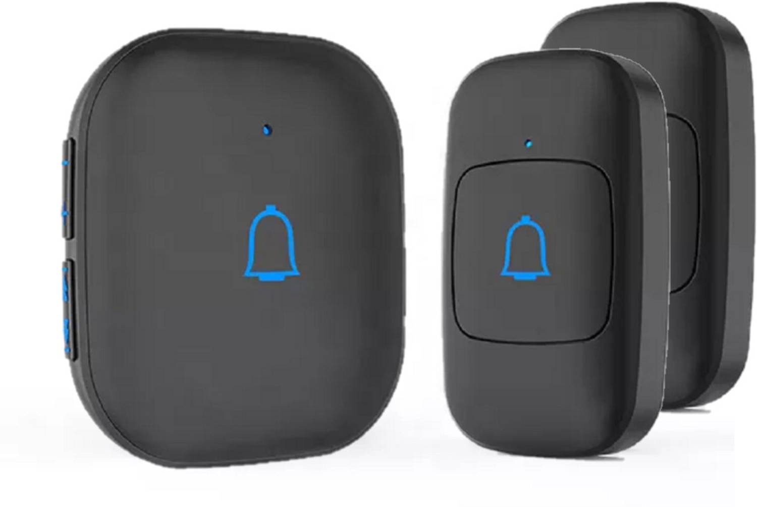himster Wireless Doorbell for Modern Home Door Chime 1 Transmitter & 2 Receivers Wireless Door Chime