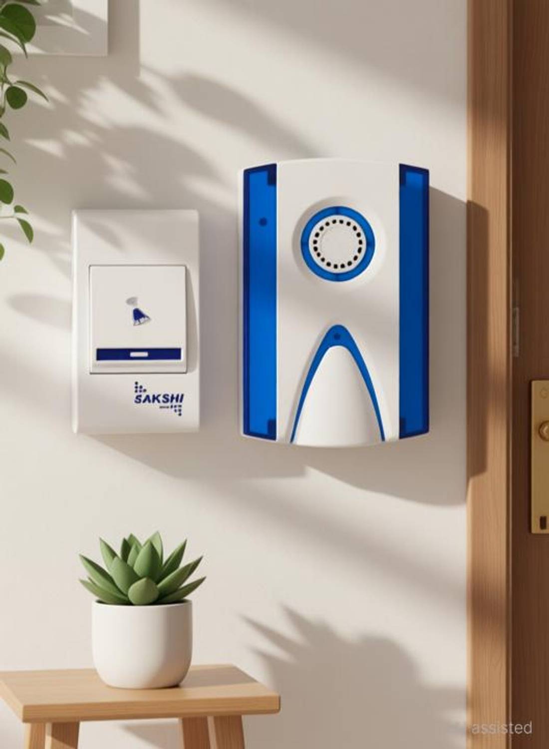 VSA Sakshi Wireless Remote Calling Door Bell Wireless Door Chime
