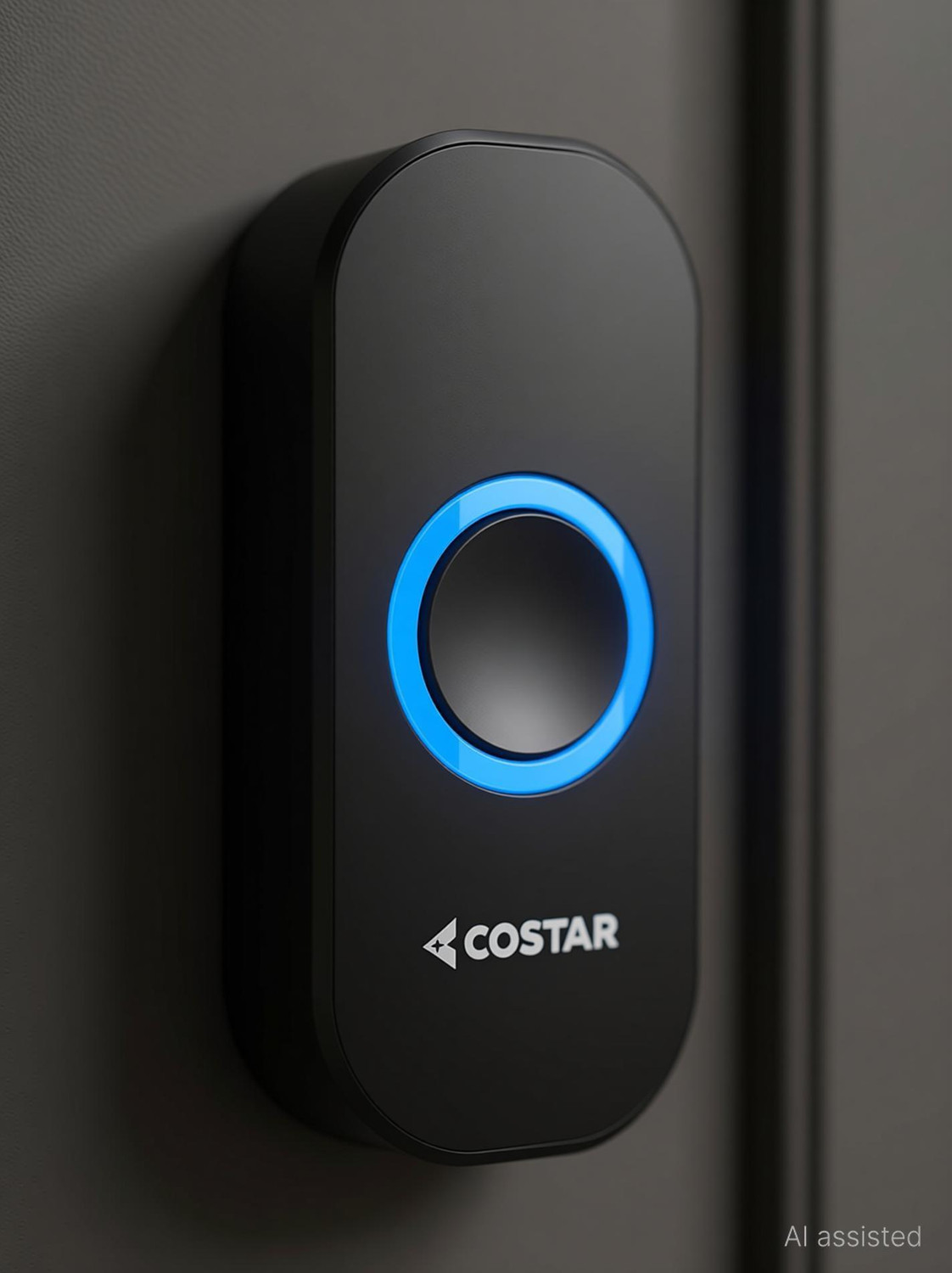 Image of Costar Door Chime With LED Light 150 Meter 500 Feet Operating Range, 5 Level Volume Wireless Door Chime