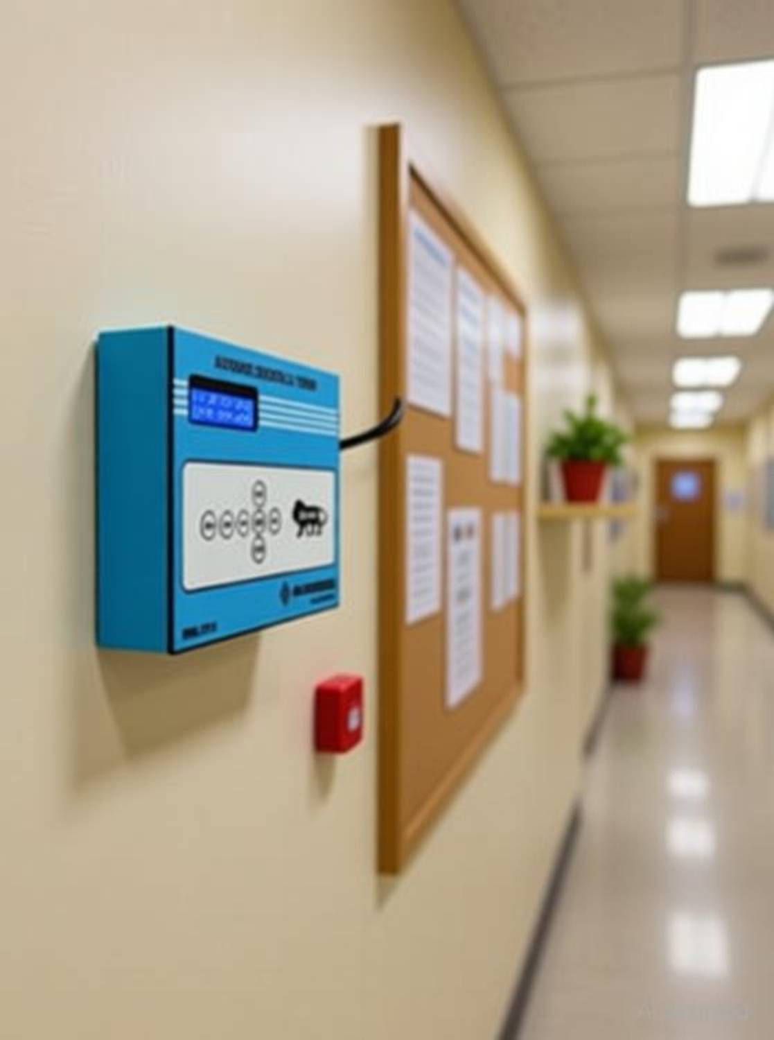 MME automatic school timer system (school bell timer) Wired Door Chime