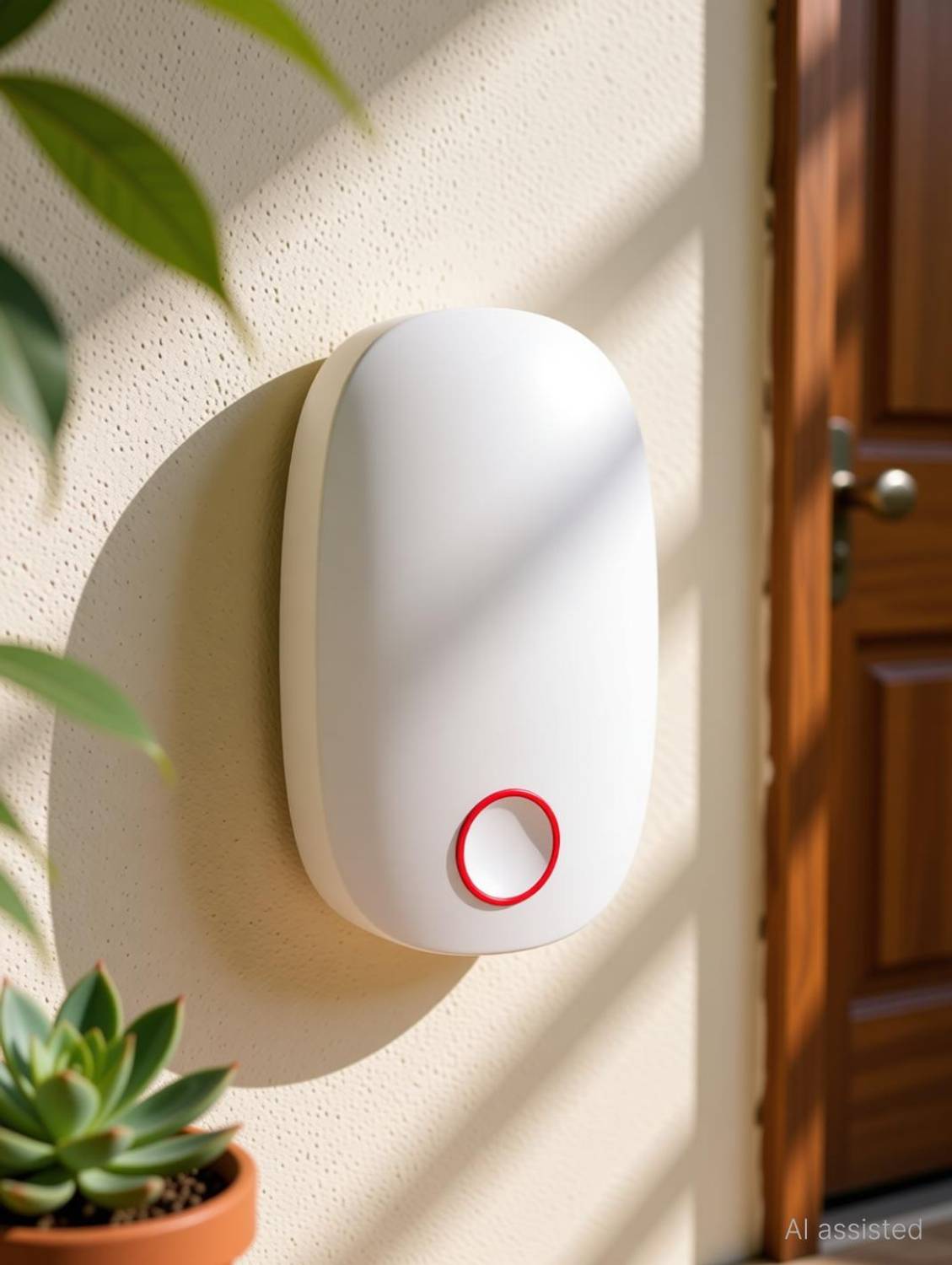 Rosario Door Bell Bulbul Bird Sound Chime AC 220V Wired Electric Doorbell Wired Door Chime