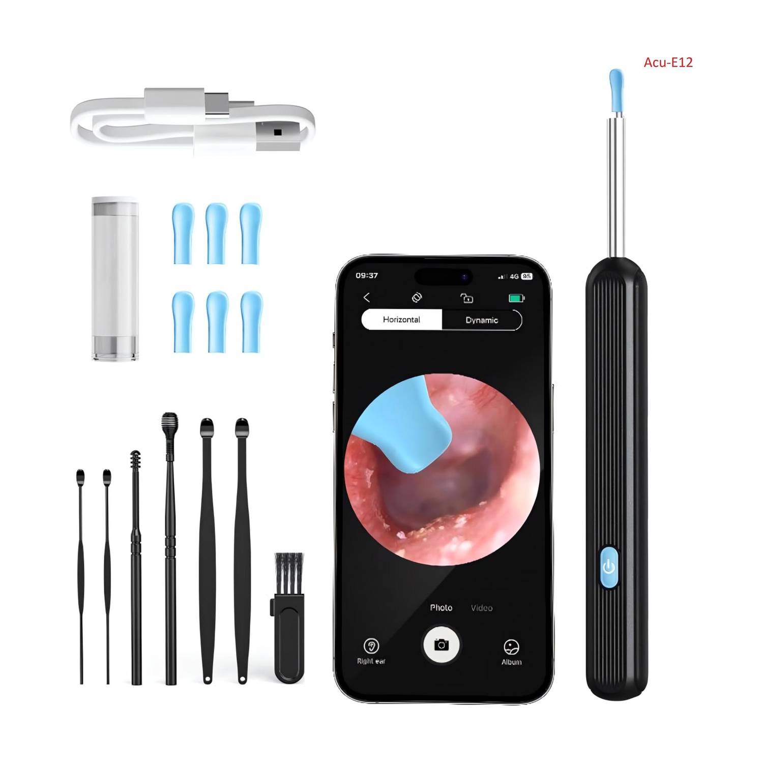 Accutrust Smart Visual Ear Wax Cleaner 5MP HD Camera - Image 1